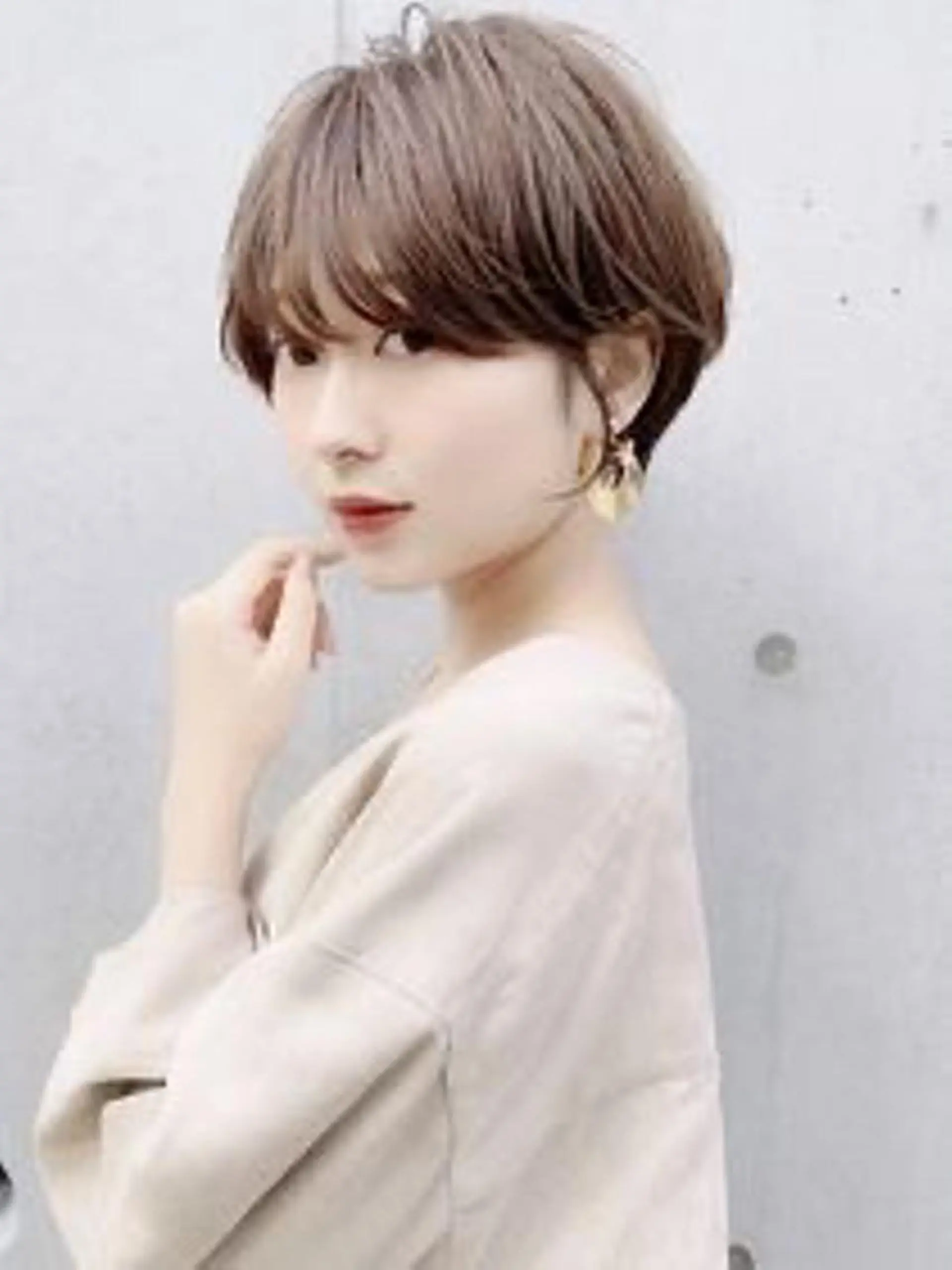 ショート 再現性ショートボブ 木又克美のヘアスタイル