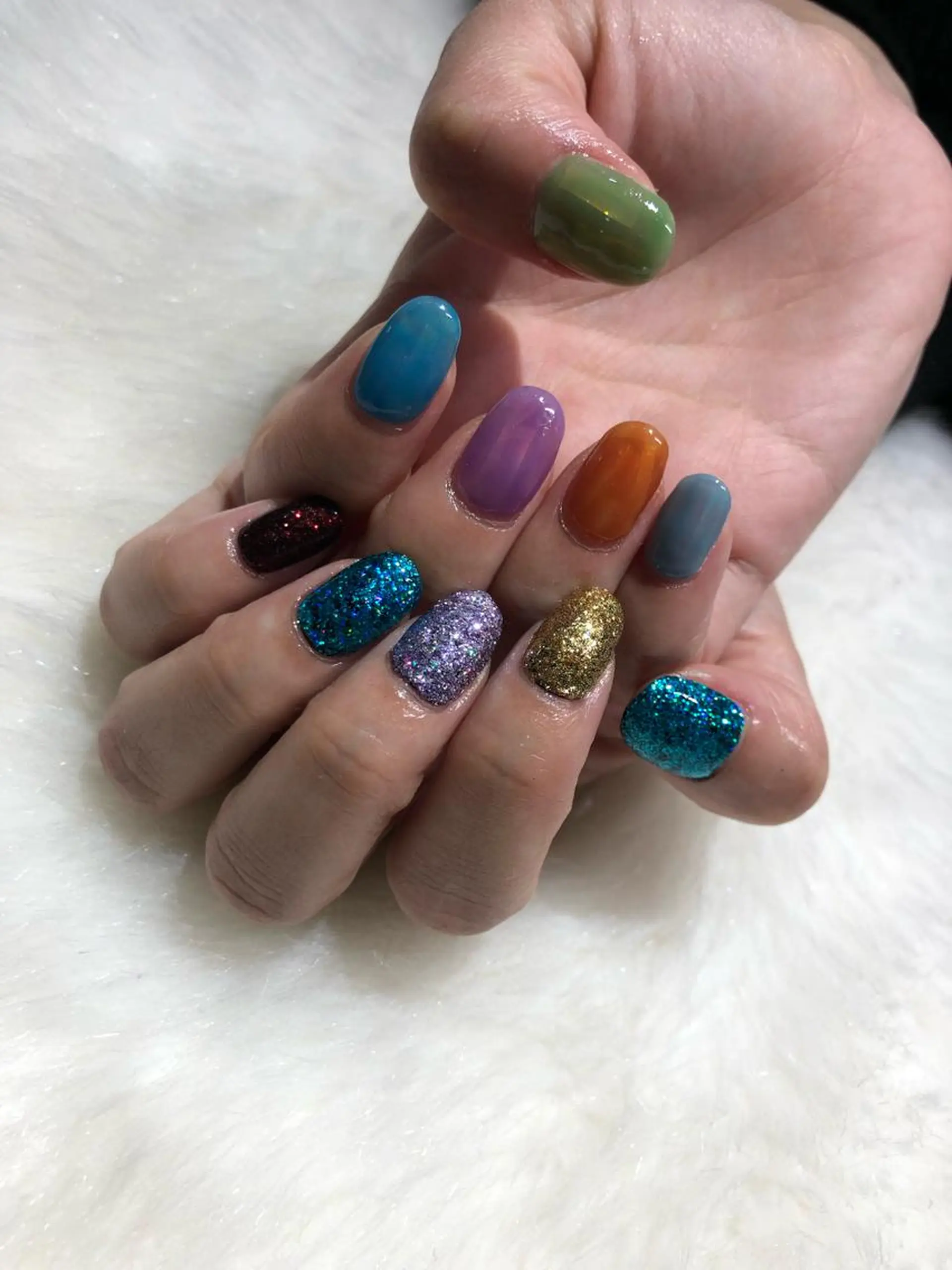 ネイル Amber21.所属・Nagahama Akariのネイルデザイン