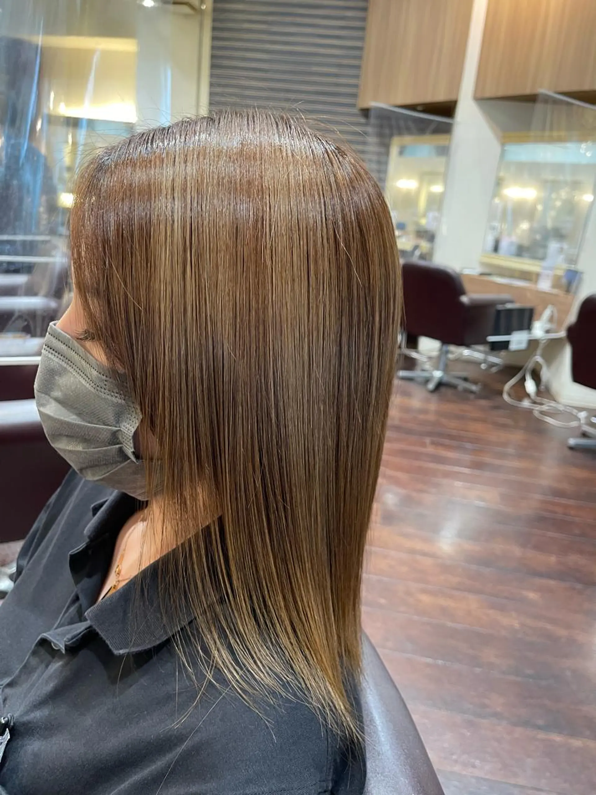 セミロング カット トリートメント 髪質改善専門サロン/ 透明感カラー齊藤謙介のヘアスタイル