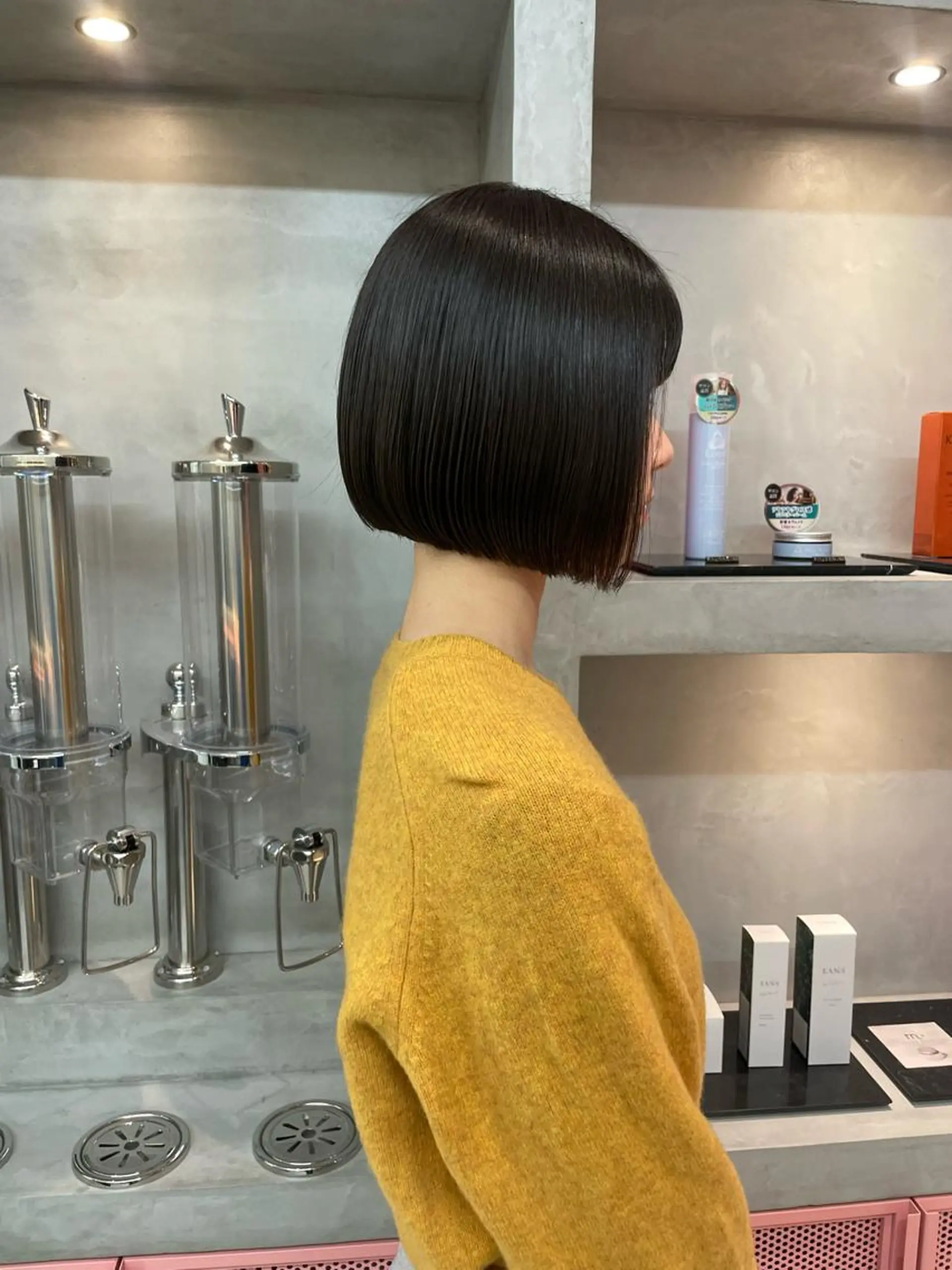 ショート Misaki /ボブ/縮毛矯正のヘアスタイル