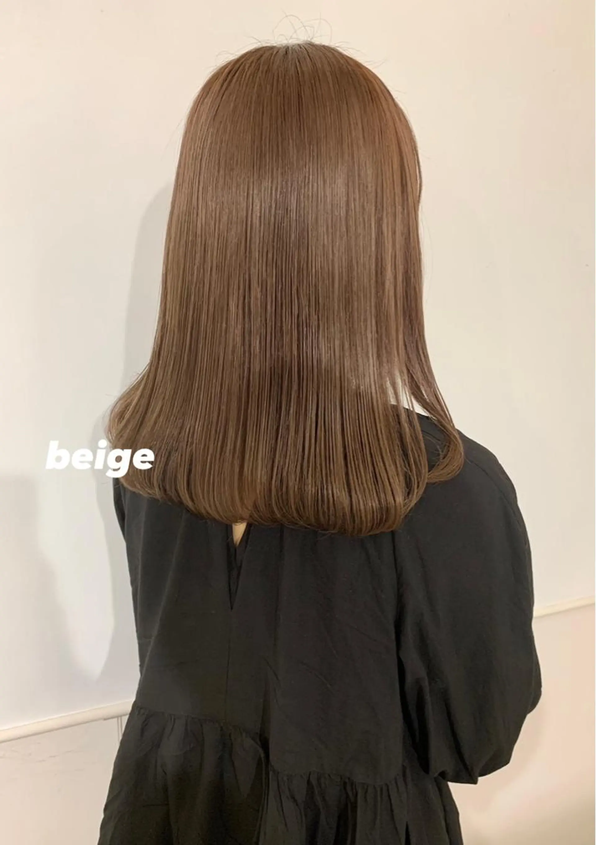 ミディアム カラー GOODDAY ヘアサロンのヘアスタイル