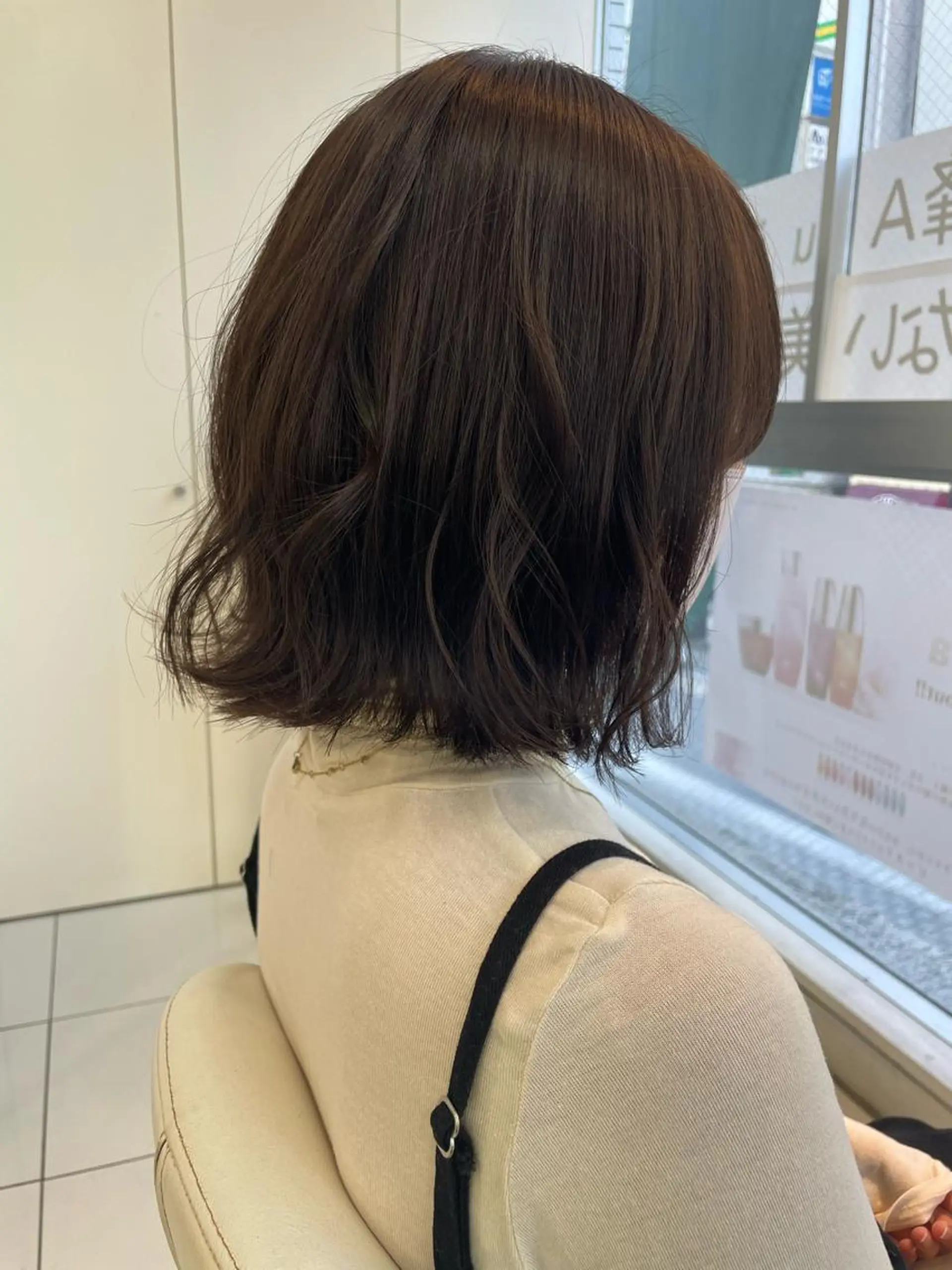 ショート 切りっぱなしボブ ボブ 美容学生必見❣️お得 クーポン有り💓池辺のヘアスタイル