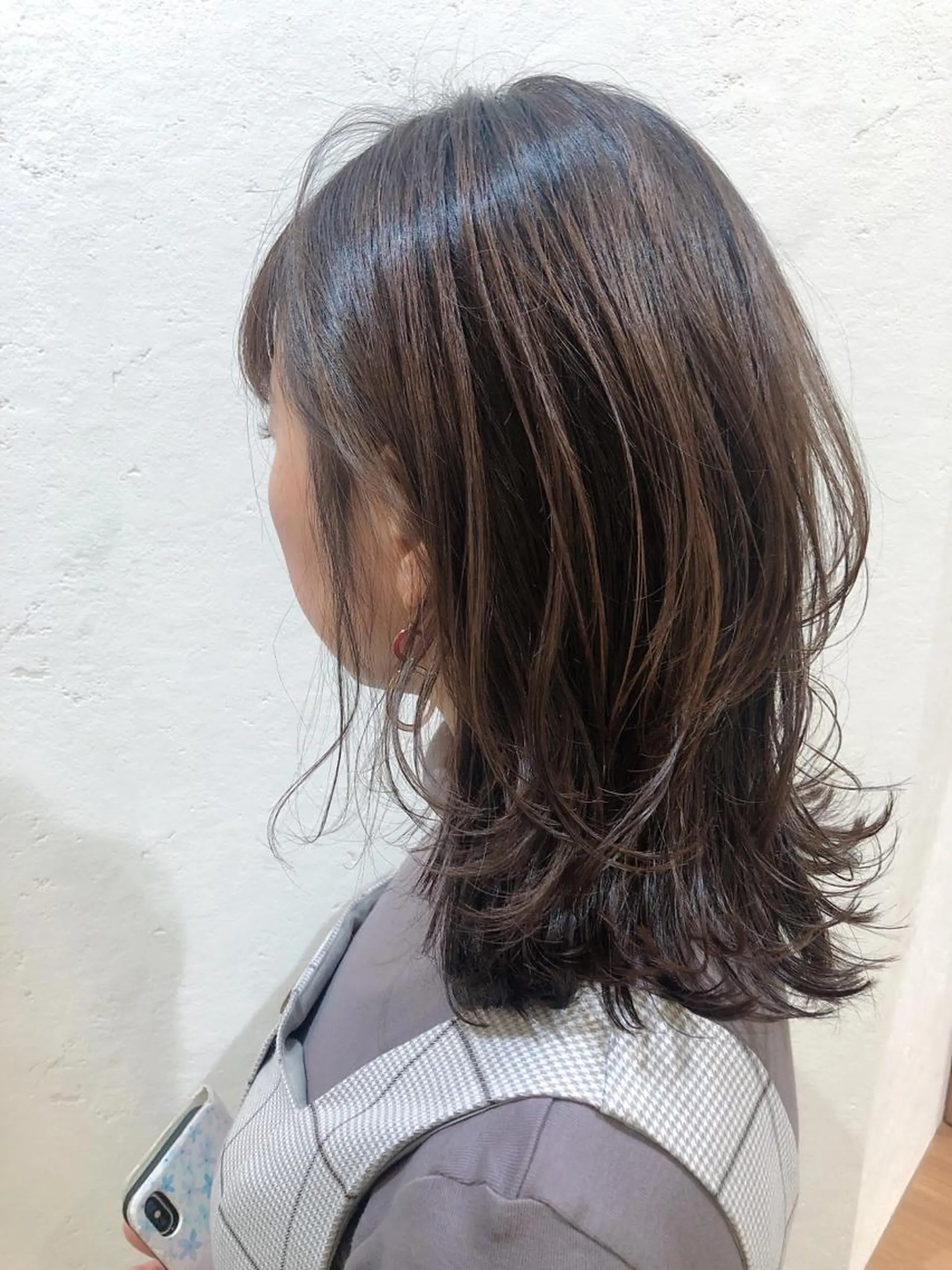 セミロング カラー パーマ ヘアアレンジ Londideal 高橋ヒロシのヘアスタイル