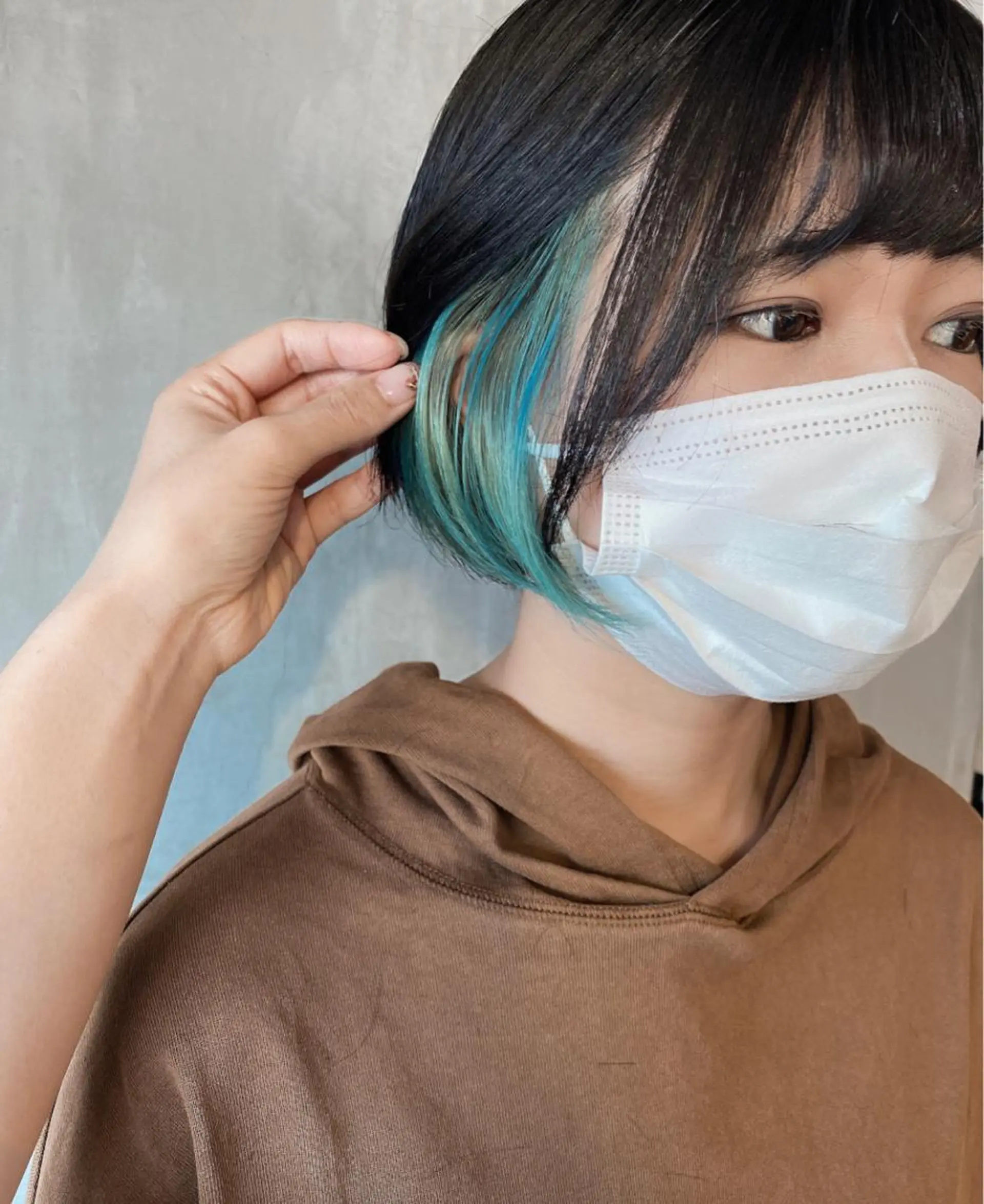 ショート カラー ヘアアレンジ stylist/蛯谷 珠里のヘアスタイル