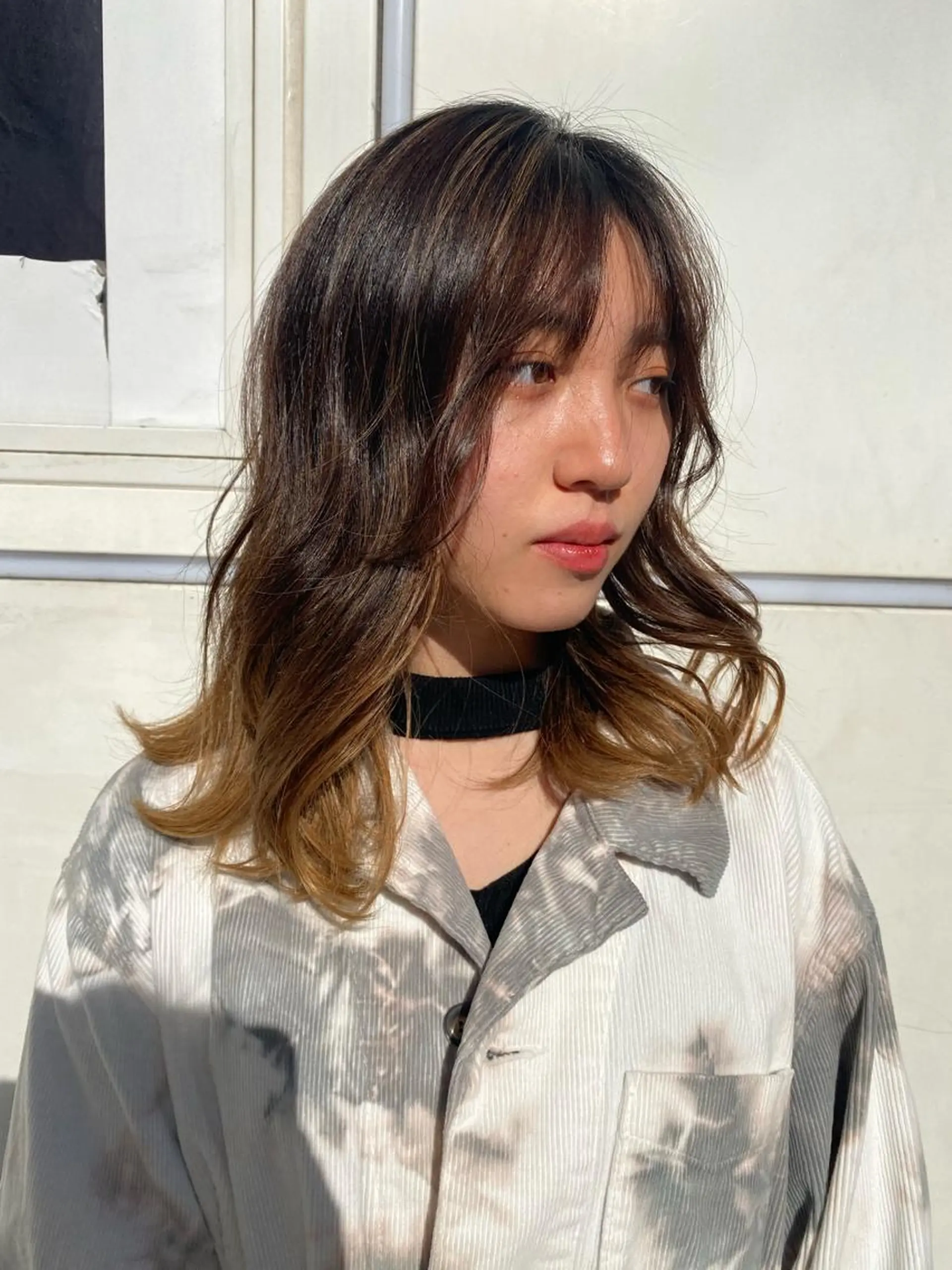 ミディアム les baladins du miroir所属・🍃YURI 🍃のヘアスタイル