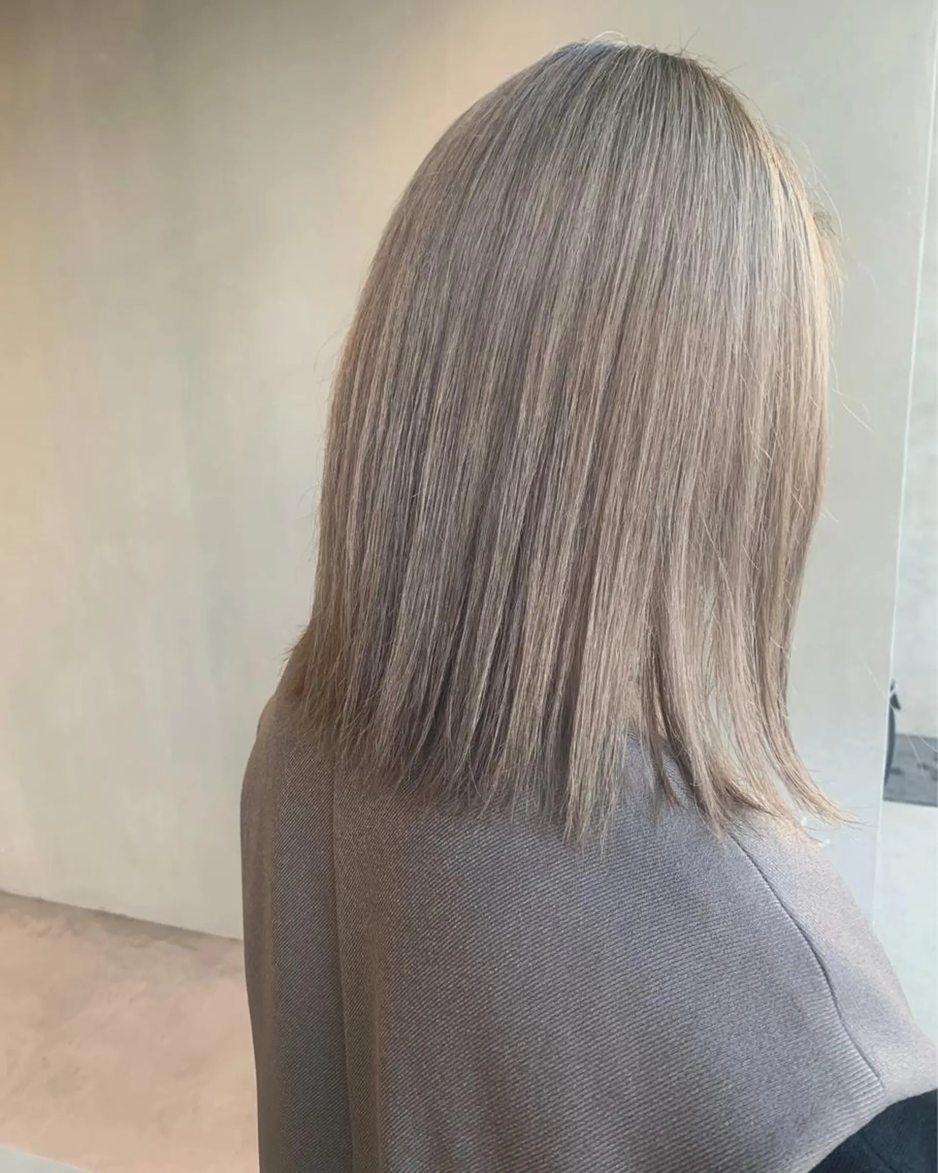 ミディアム カラー ヘアカラー ブリーチ/アレンジ 天満/chihiroのヘアスタイル