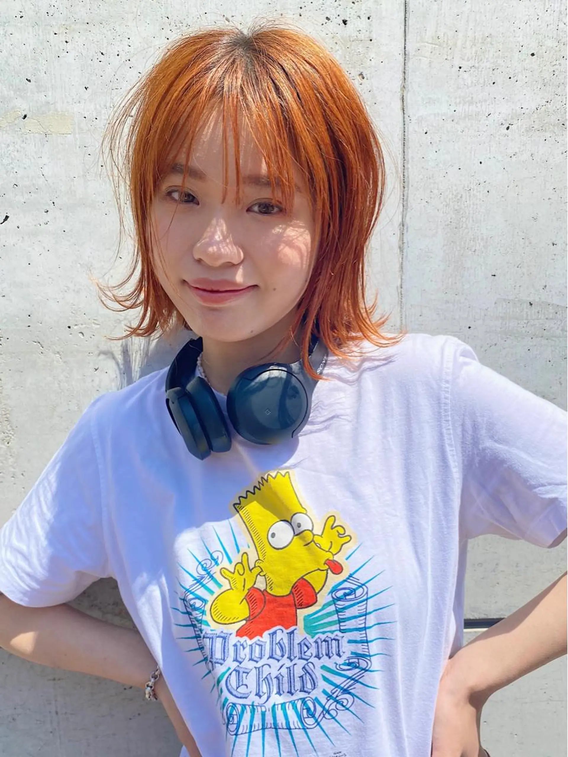 ミディアム カット ヘアカラー momoka /ショート/ボブのヘアスタイル