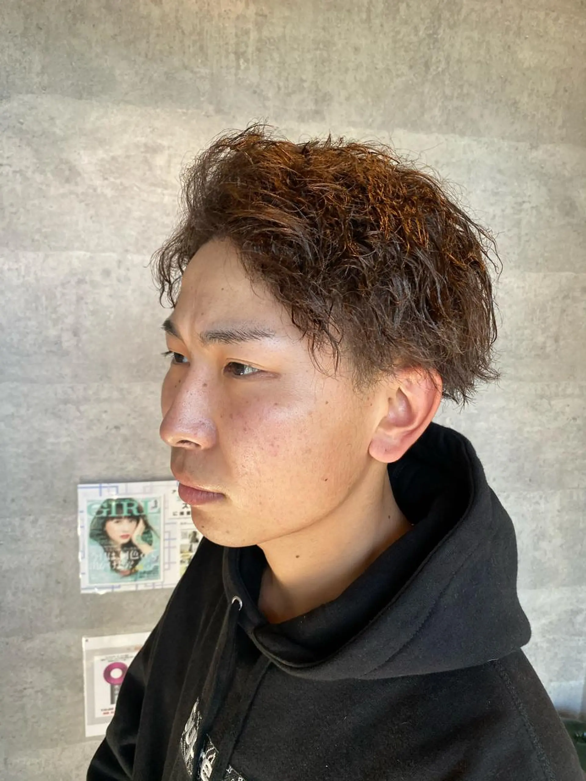 メンズ メンズパーマ メンズツイストパーマ ツイストパーマ A'bbellire所属・田中 裕也のヘアスタイル