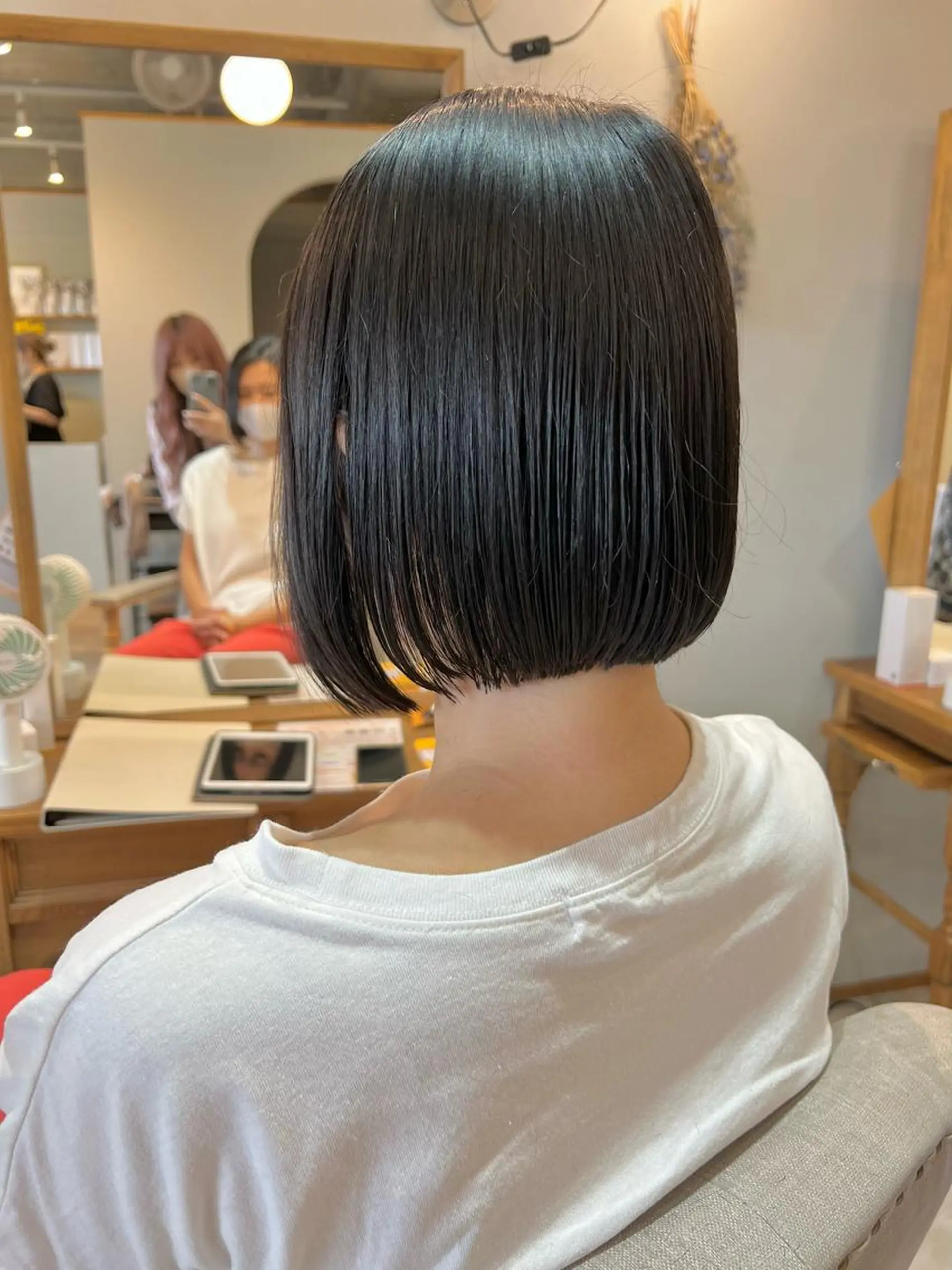 ショート ぱつボブ/ ショート/YUKIのヘアスタイル