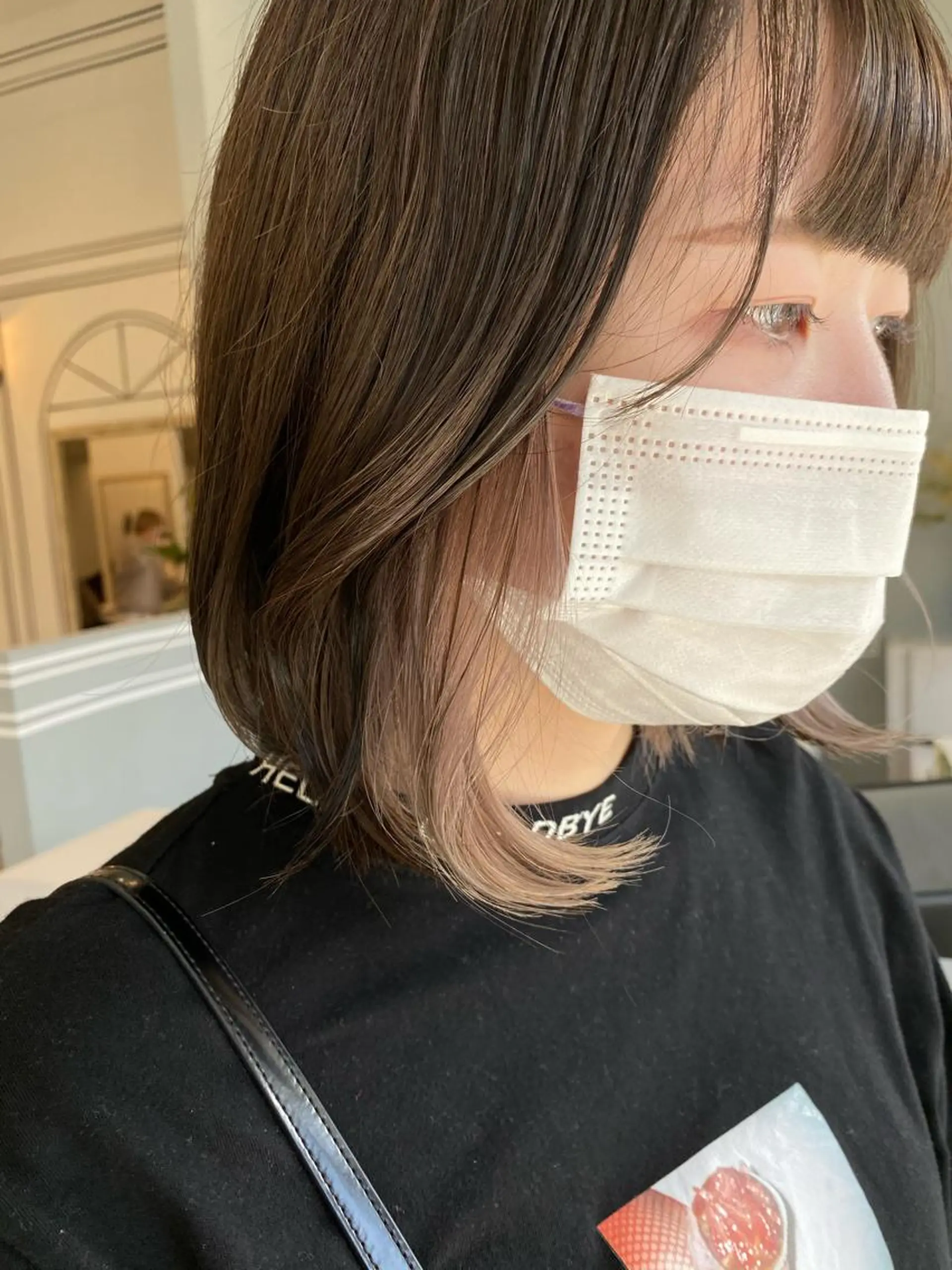 ショート カラー カット ヘアカラー eclat suzumiのヘアスタイル