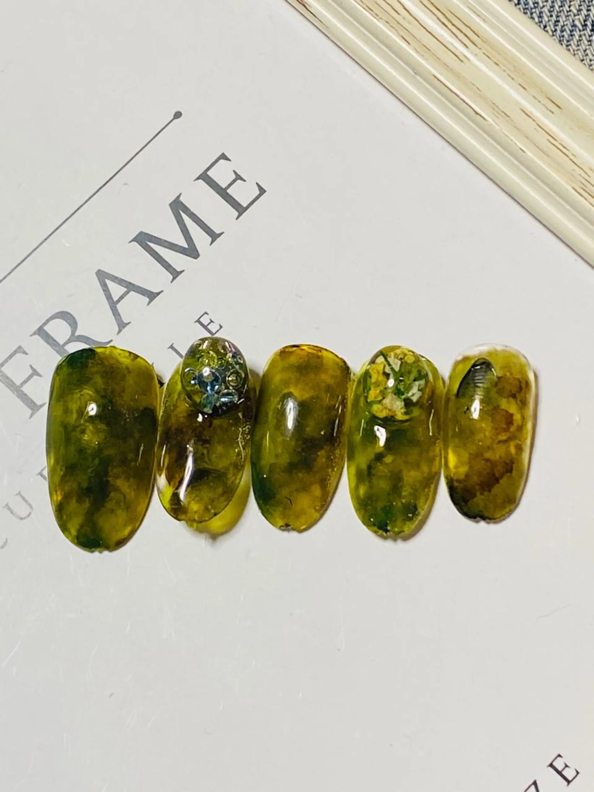 ネイル ニュアンスネイル 自宅ネイルサロン ♦️nuance♦️のネイルデザイン