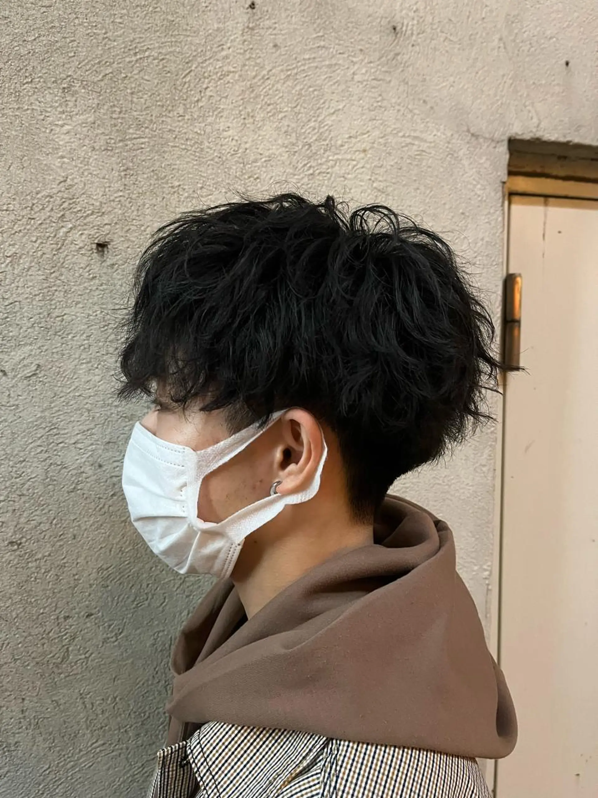 ショート パーマ メンズ カット パーマ トリートメント ヘアセット 🏆メンズヘア特化 🥇代表りんぺーのヘアスタイル