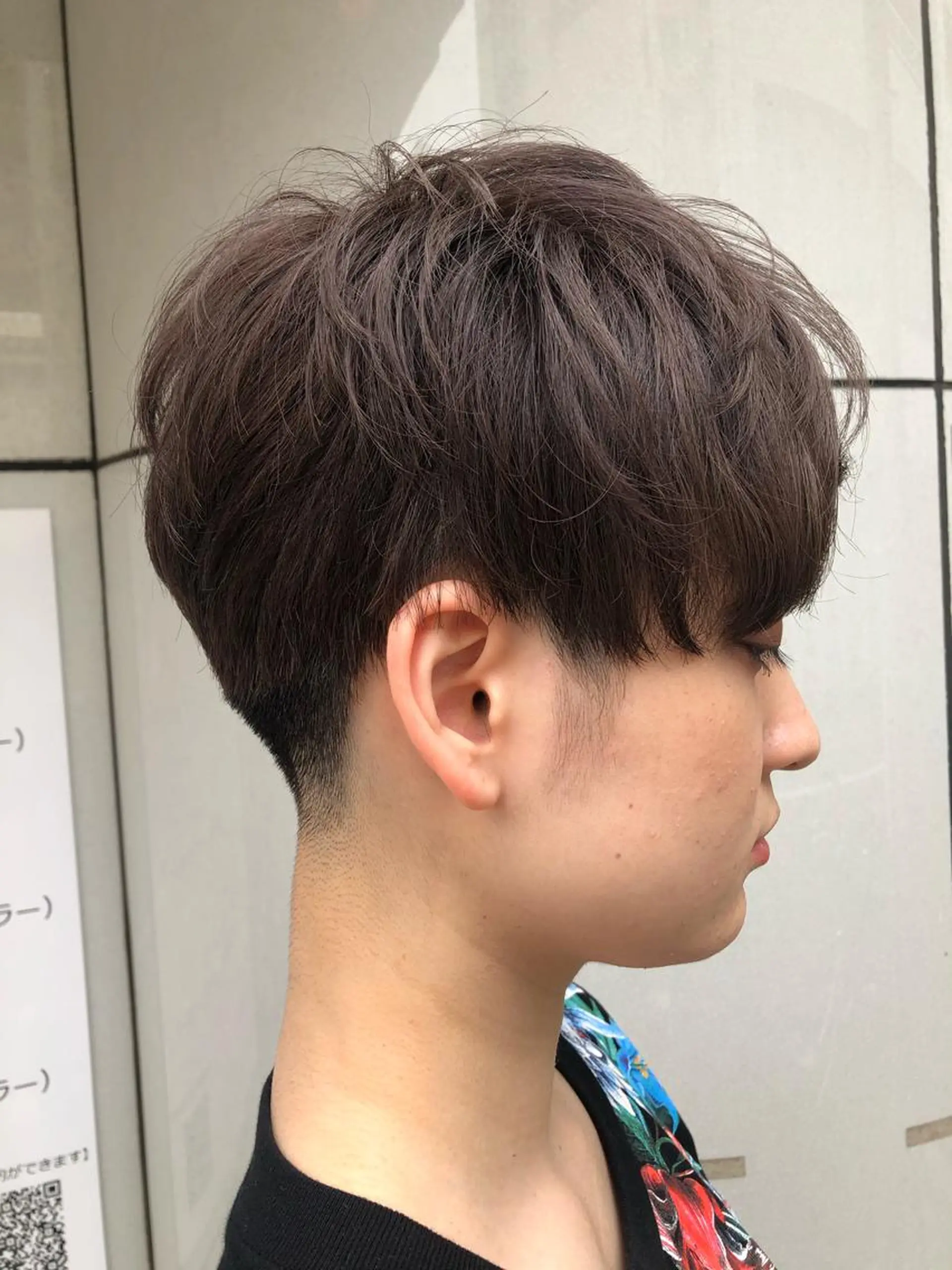 ショート カラー 千葉 洋平のヘアスタイル