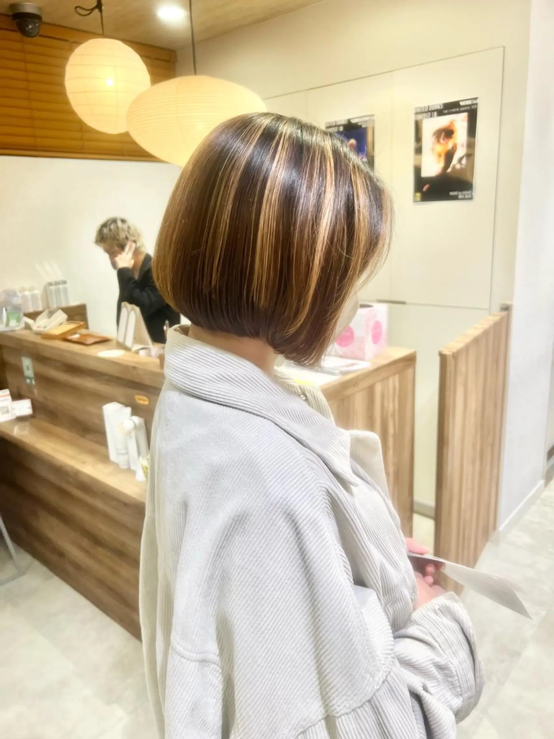 ショート Oasisgarden所属・レイヤー/ブリーチ MOMOのヘアスタイル