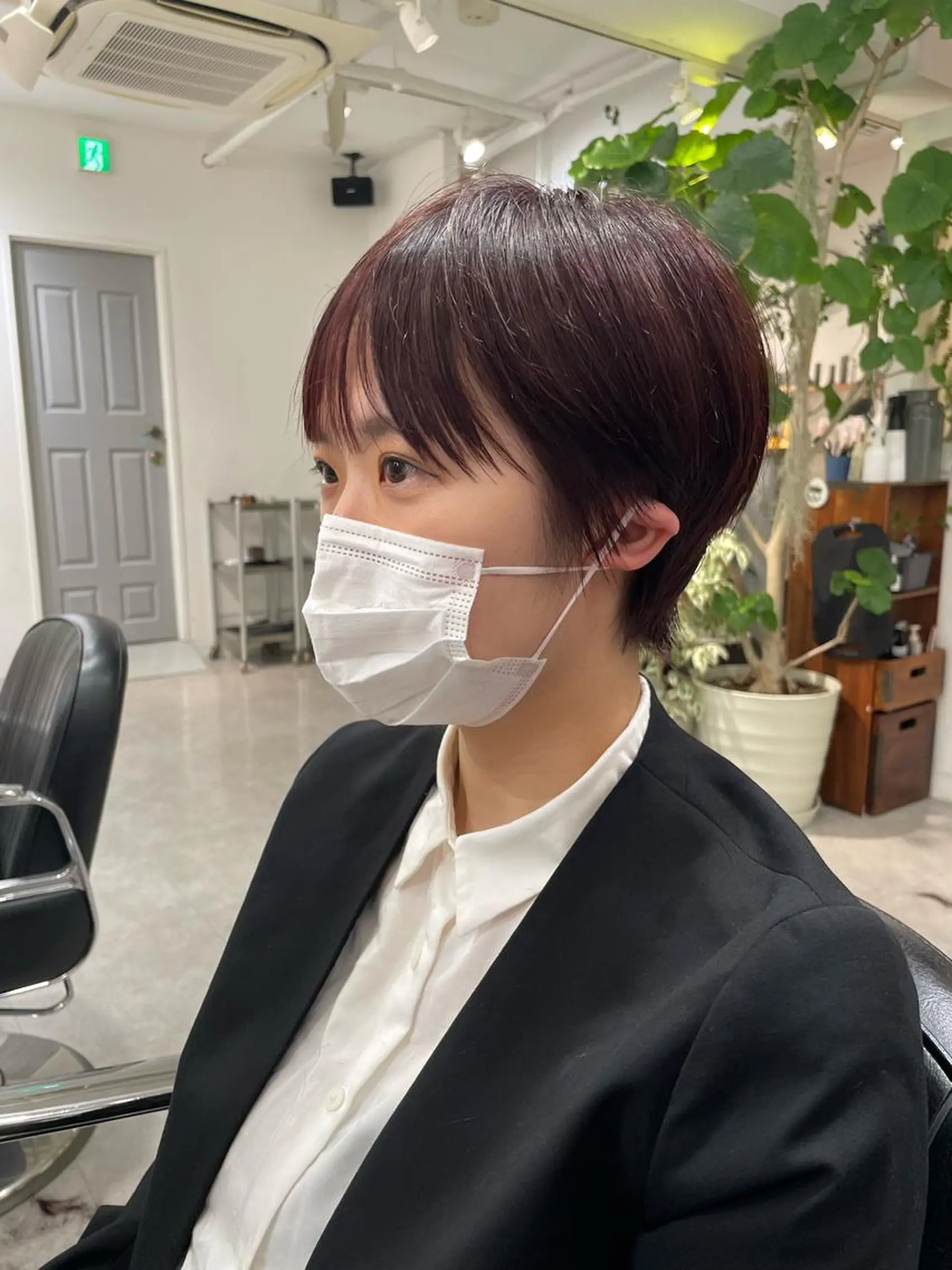 ショート カラー ショートヘア カット ヘアカラー 表参道【髪質改善】 宮嶋勇太のヘアスタイル