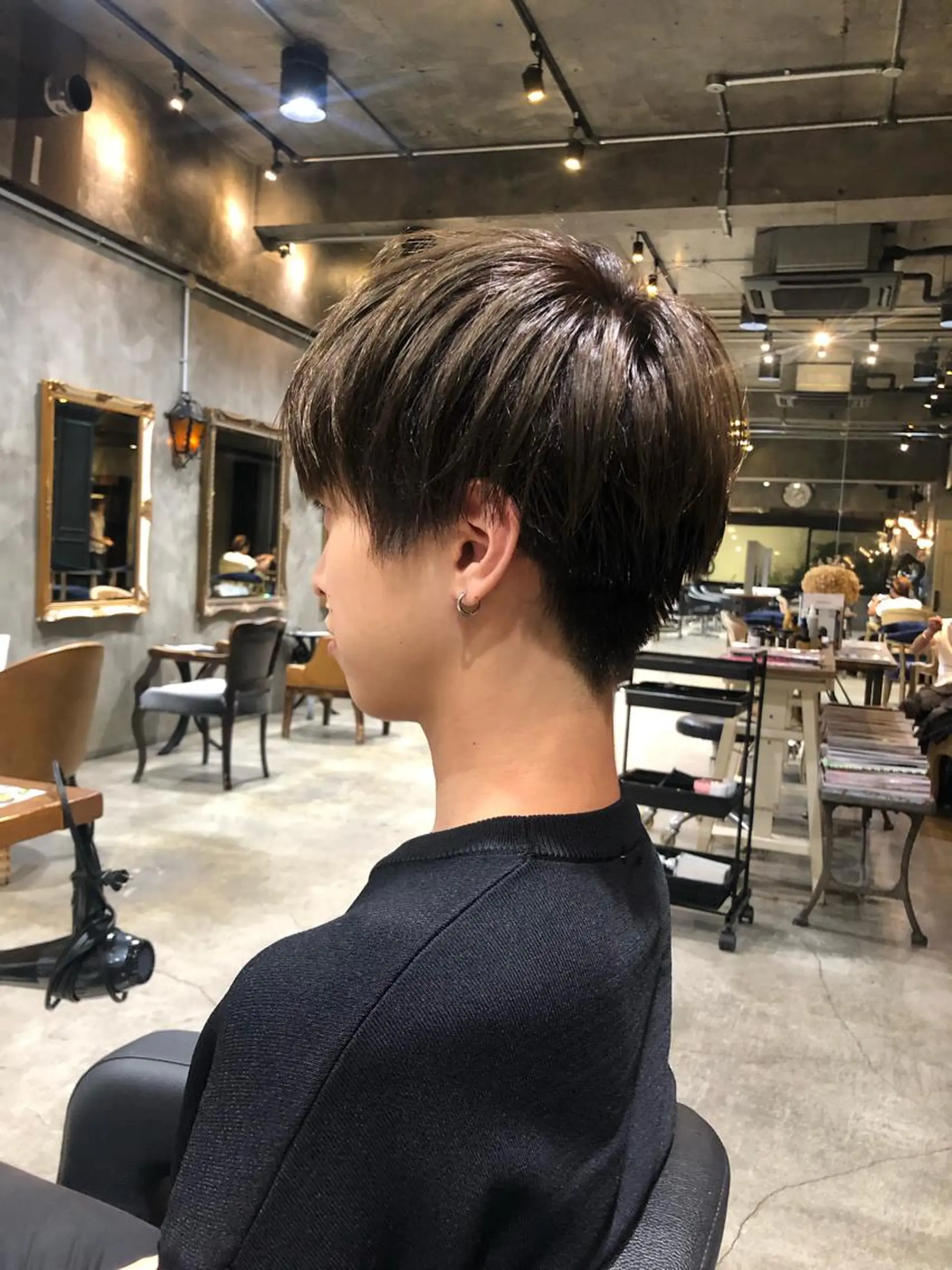 メンズ マンツーマン／韓国 ヘア‎Amiのヘアスタイル