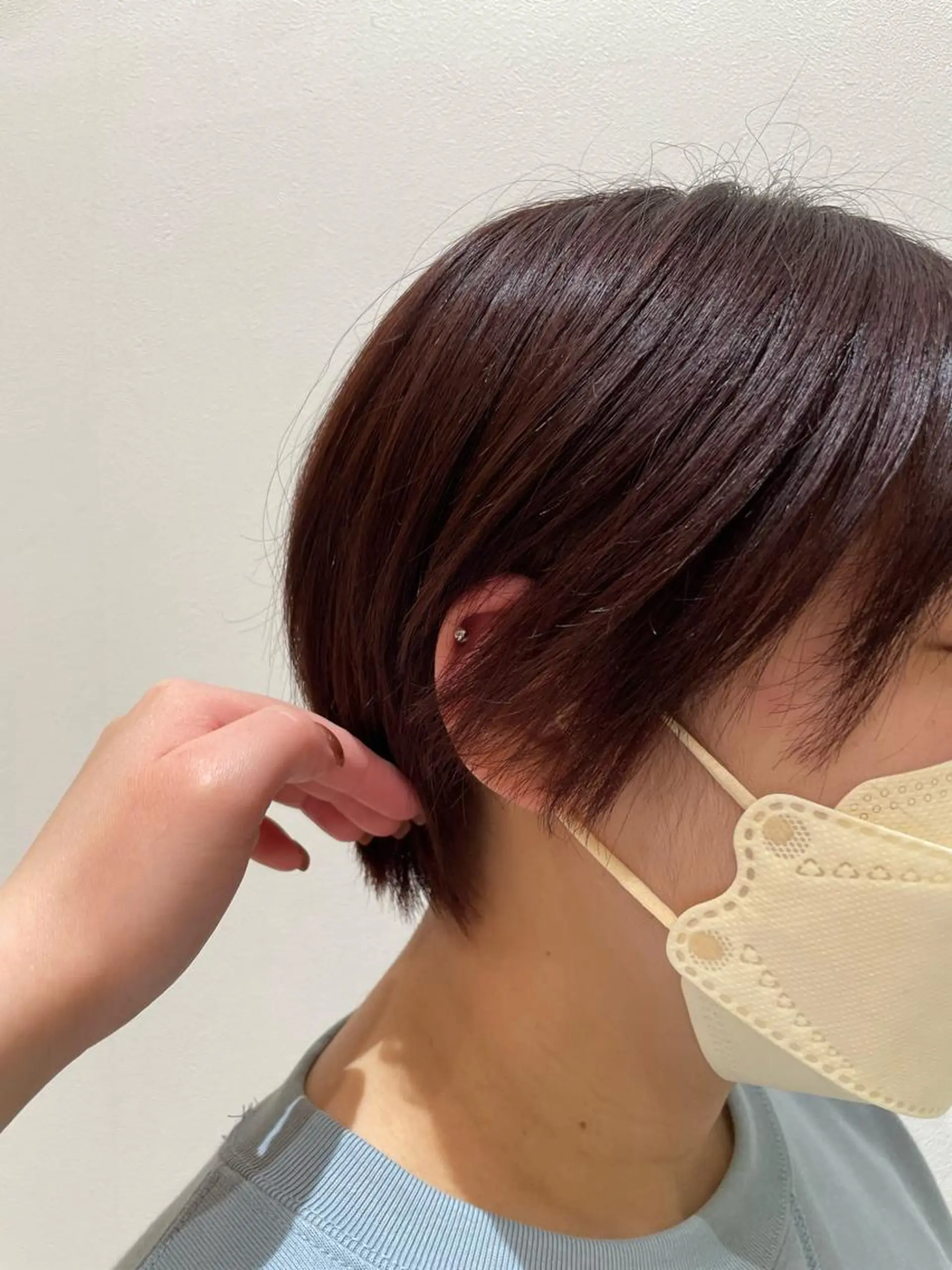 ショート 透明感カラー♡ Mahoのヘアスタイル