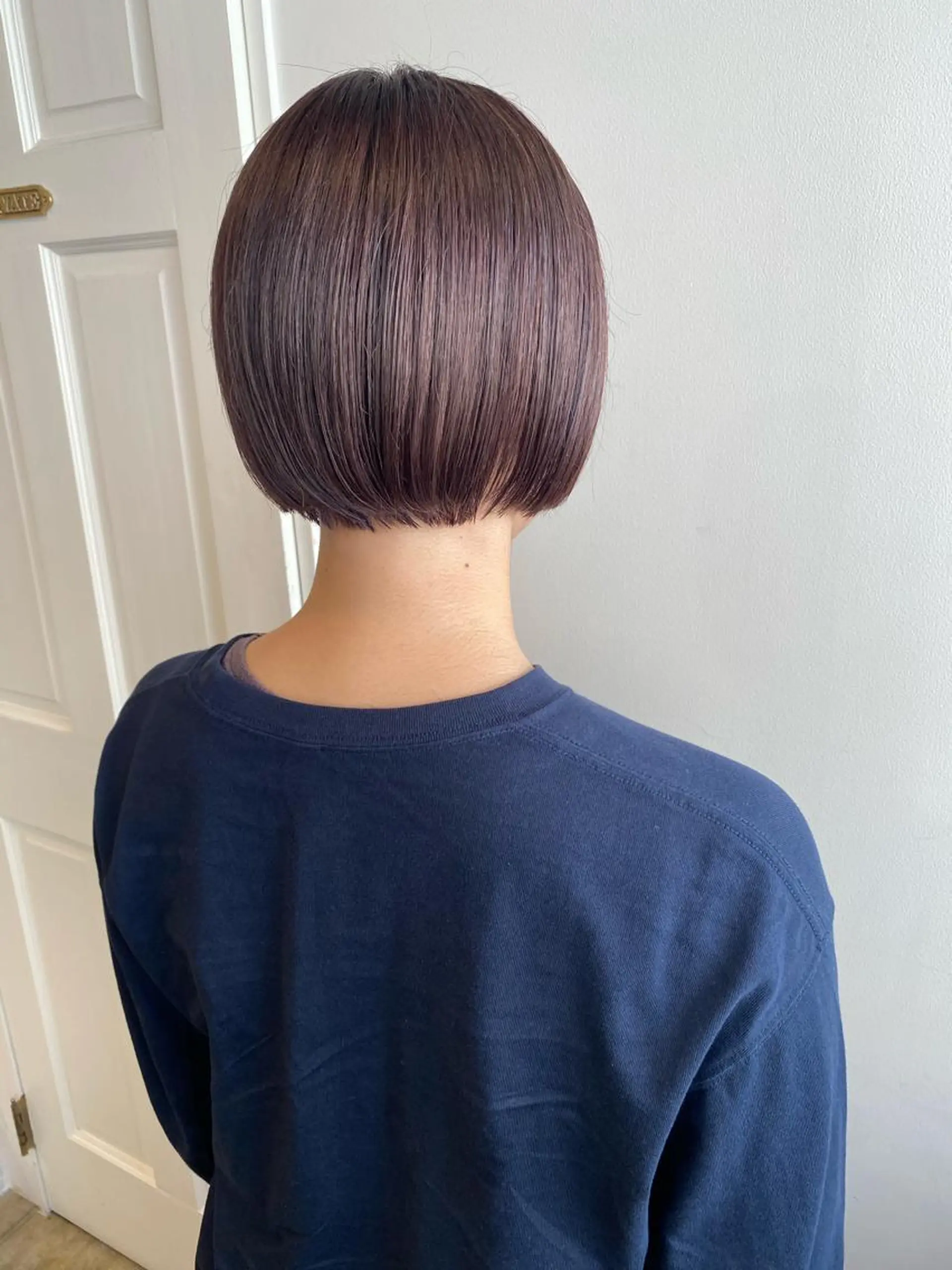 ショート カラー カット ヘアカラー トリートメント MIOベージュカラー 柔らかいカラーのヘアスタイル