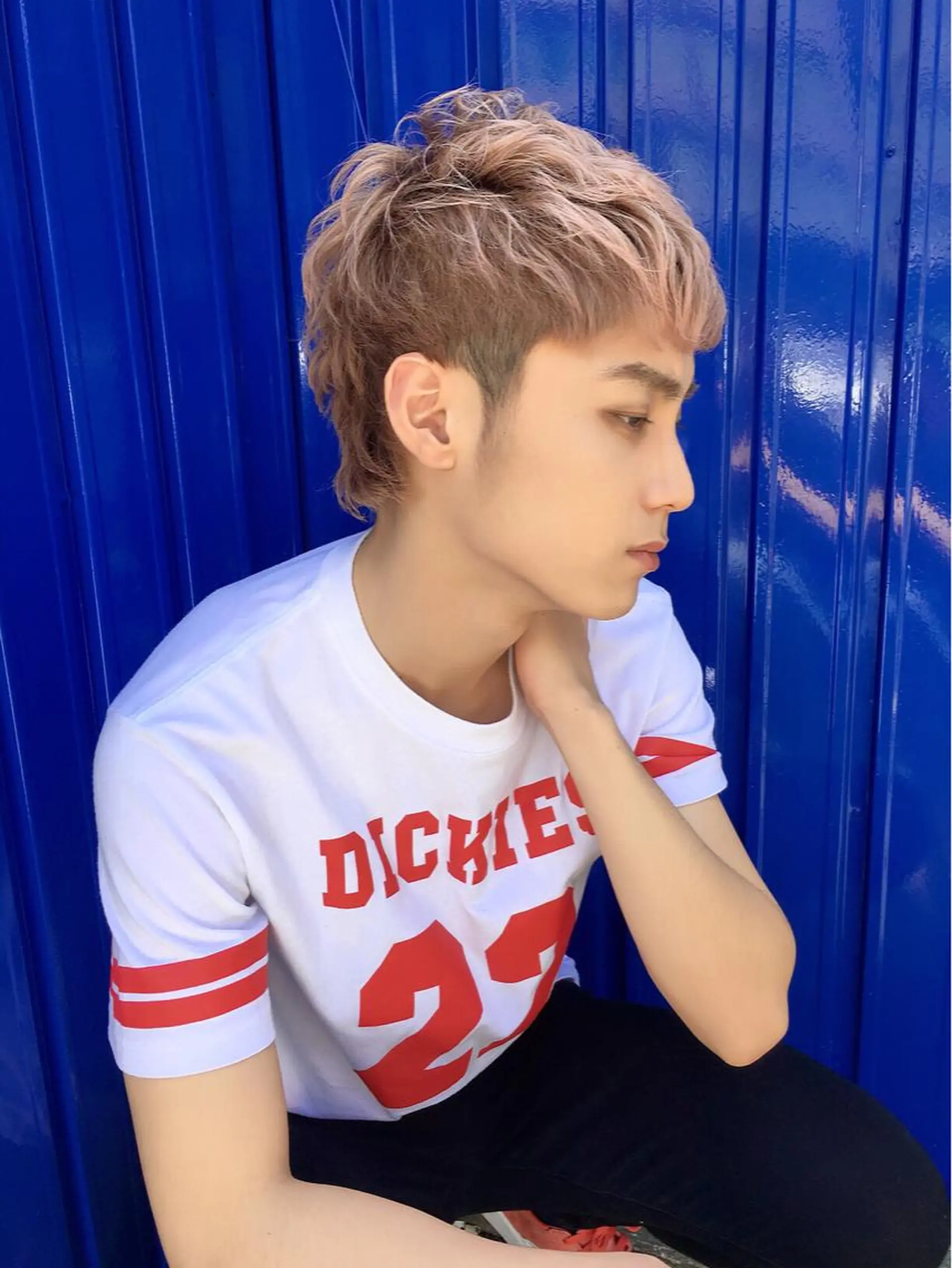 ショート カラー ヘアアレンジ メンズ As hair所属・柔らか垢抜けｶﾗｰと ｶｯﾄ🫧ASUKAのヘアスタイル