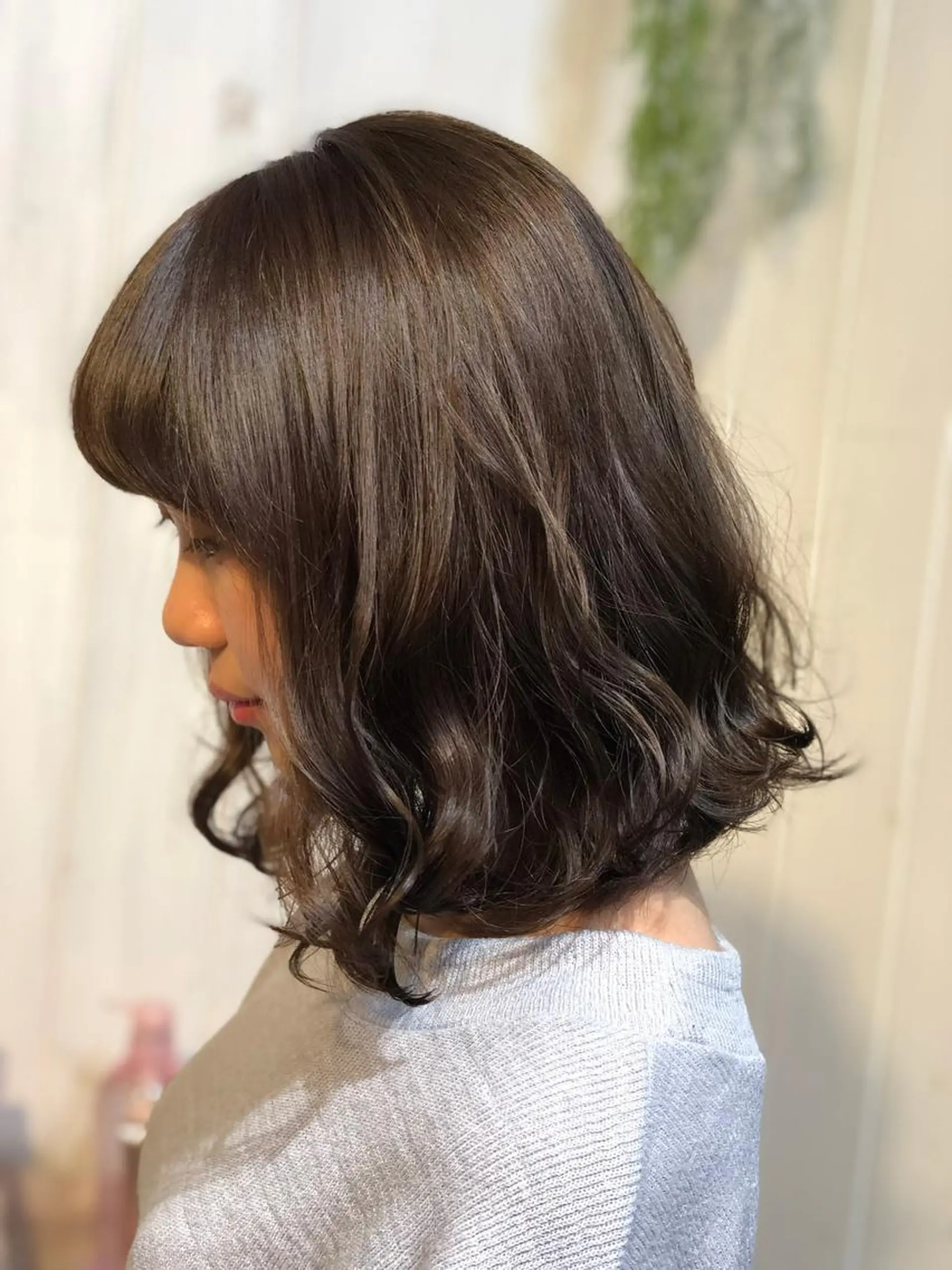 ミディアム 縮毛矯正⭐️ TAKAHIROのヘアスタイル