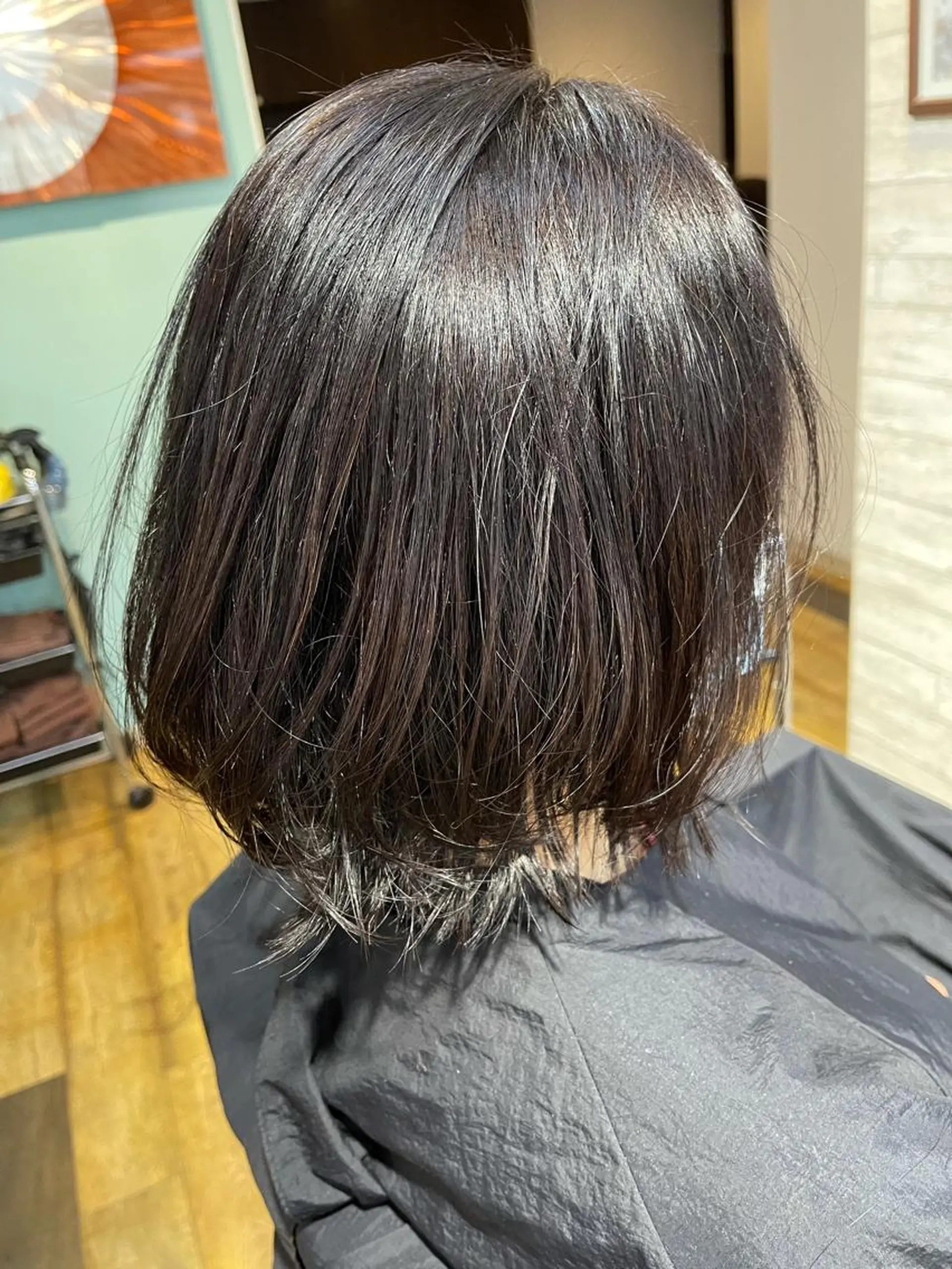 ミディアム ボブ 外ハネヘア カット ブルースヘアギャラリー所属・神宮寺 悠雅のヘアスタイル