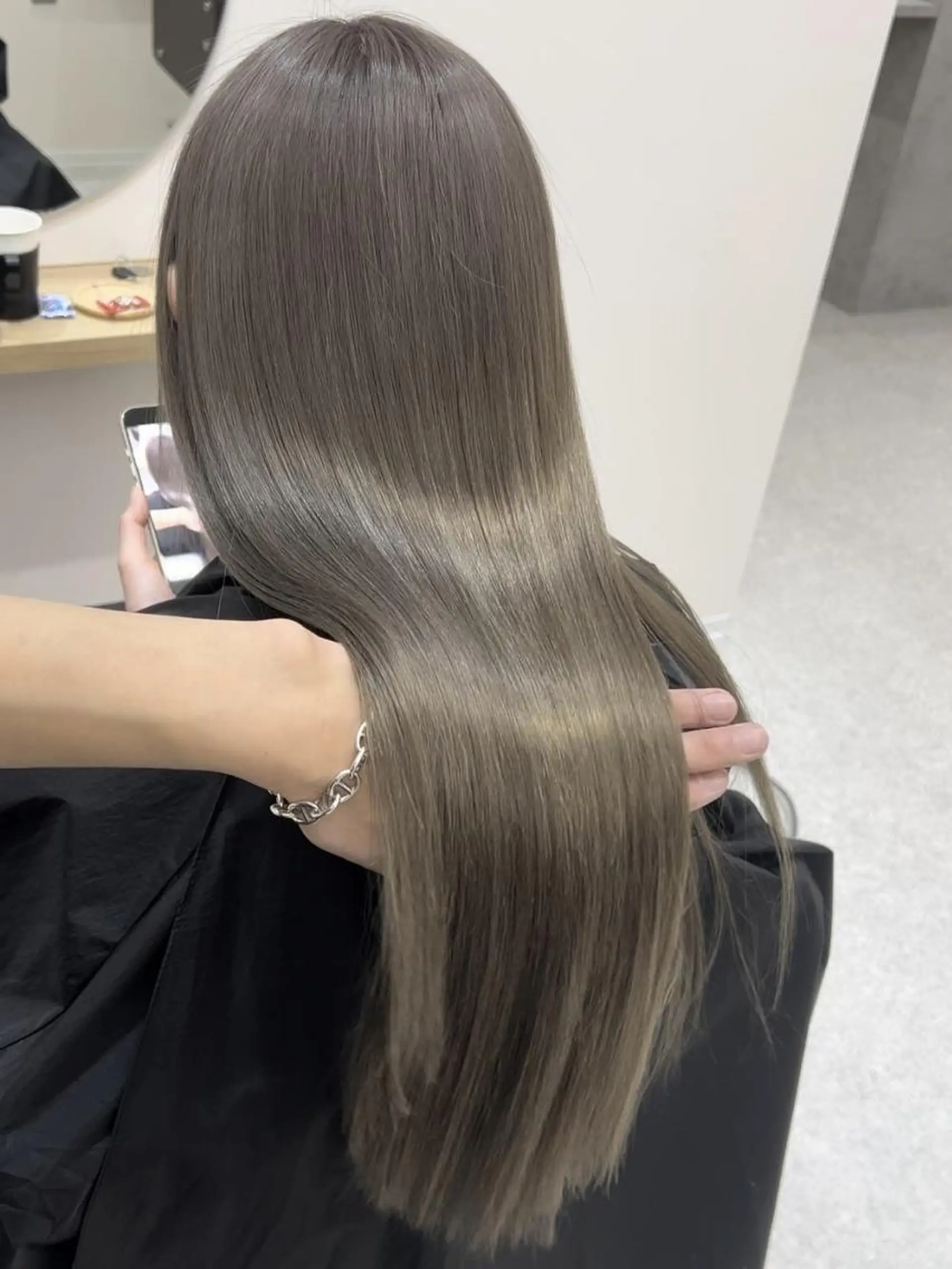 ロング カラー カット トリートメント ✨【公式】 juhl.横浜✨のヘアスタイル