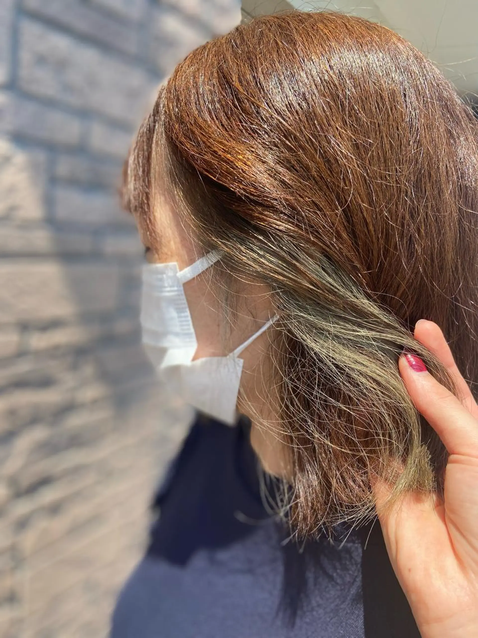 ミディアム Hair Lepps所属・Lepps れいなのヘアスタイル