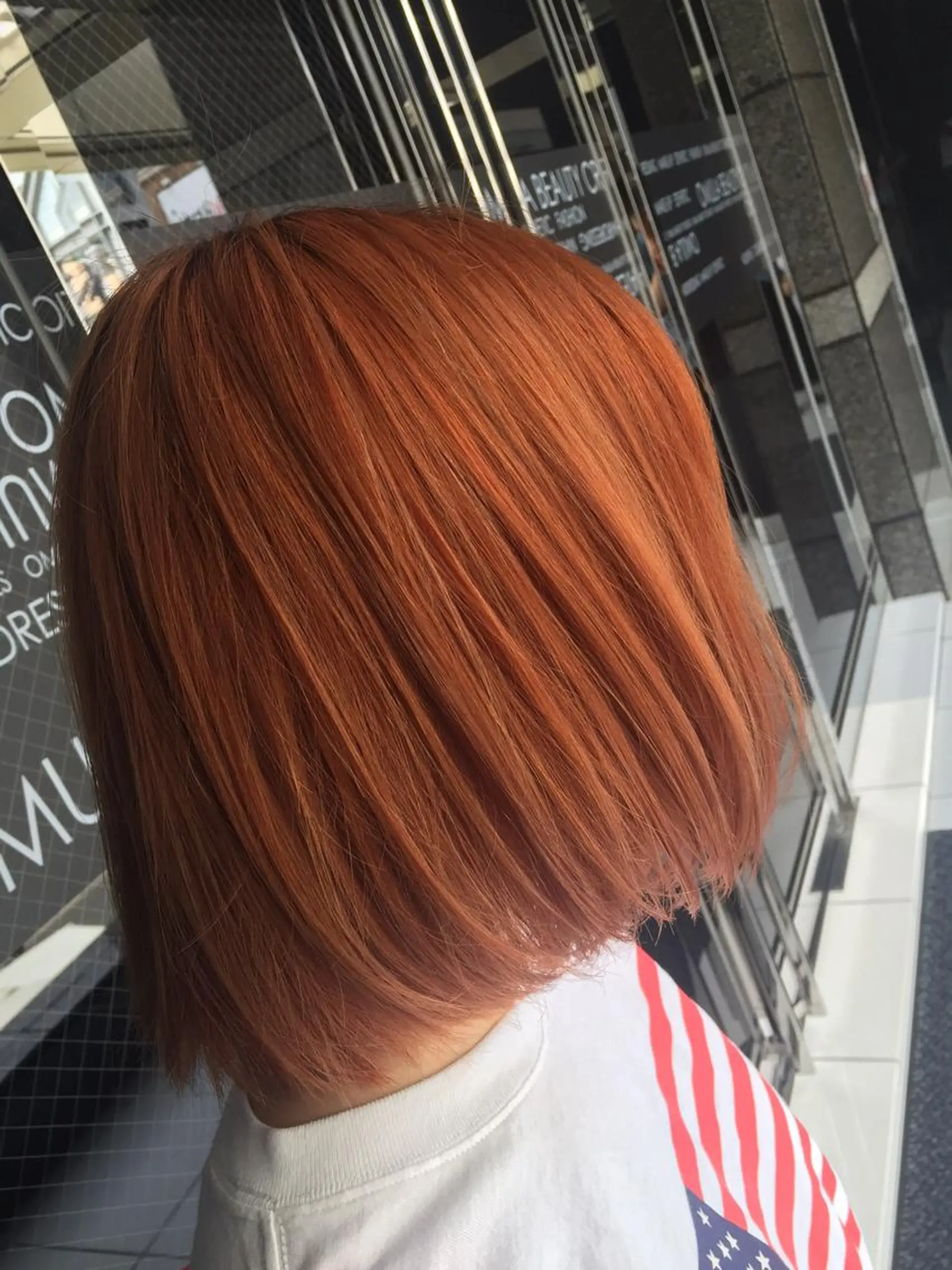 ミディアム カラー 韓国レイヤーカット要 暗透カラー📓吉祥寺のヘアスタイル