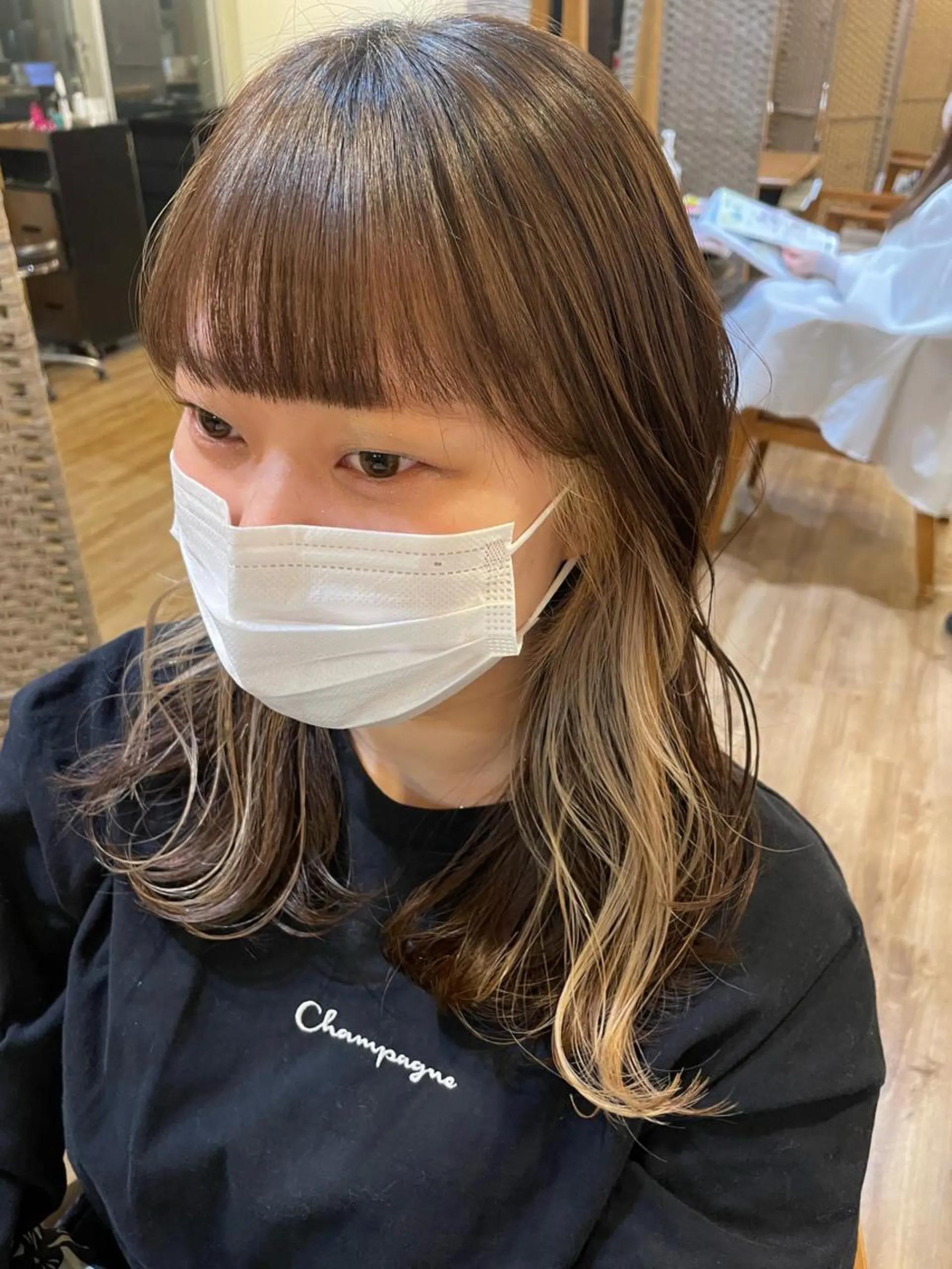 ミディアム 林 花鈴🐇🌸のヘアスタイル