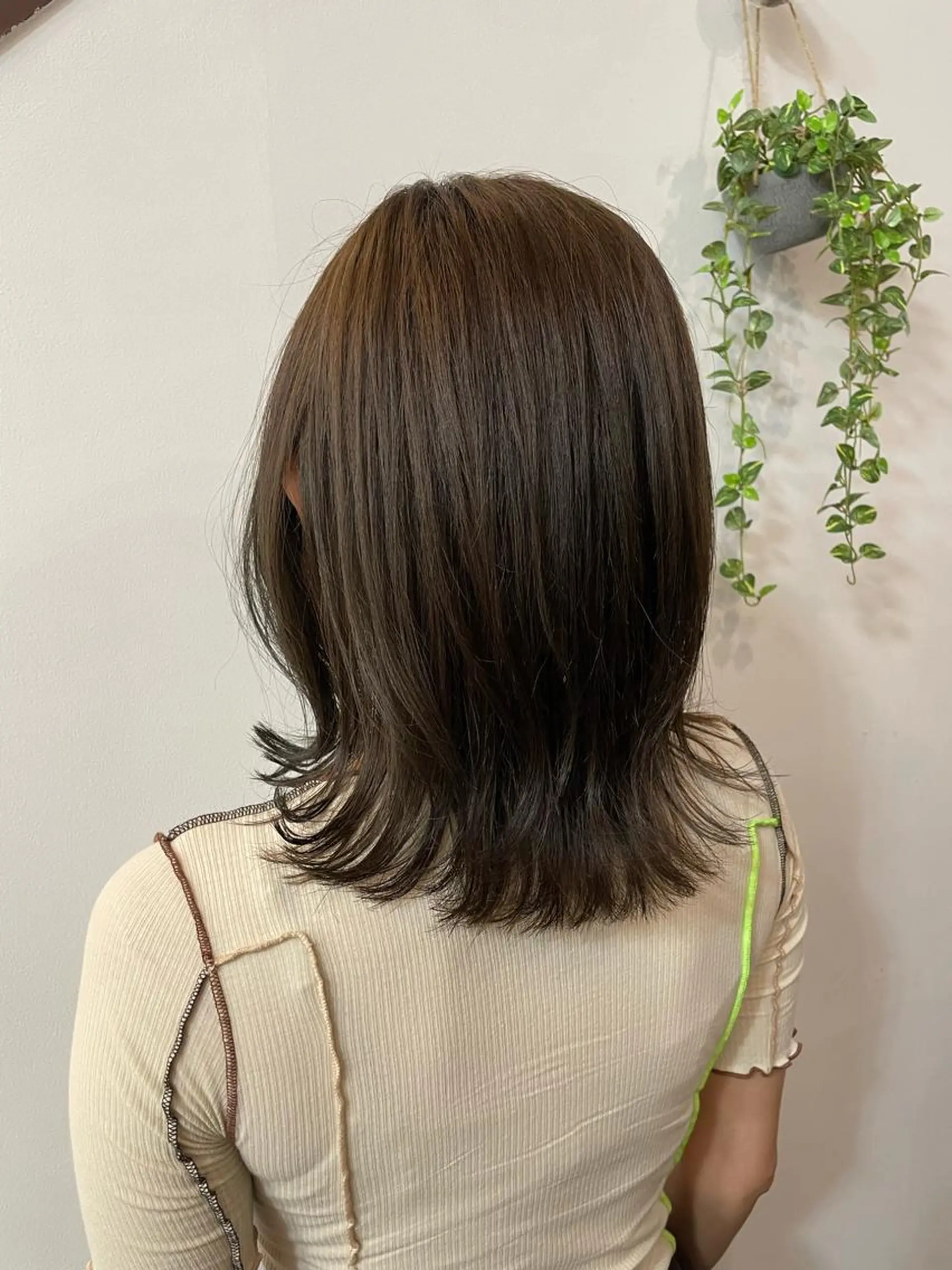 ミディアム カラー ツヤ美髪💐 髪質改善/高山愛来のヘアスタイル