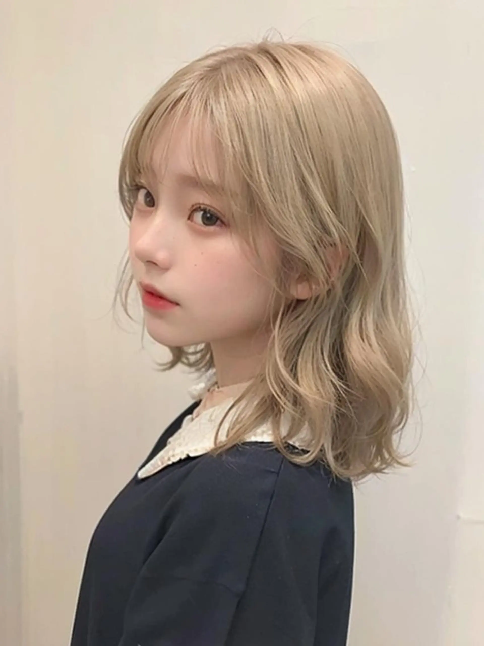 ミディアム 🎀ブリーチなし 透明感🎀yuhiのヘアスタイル