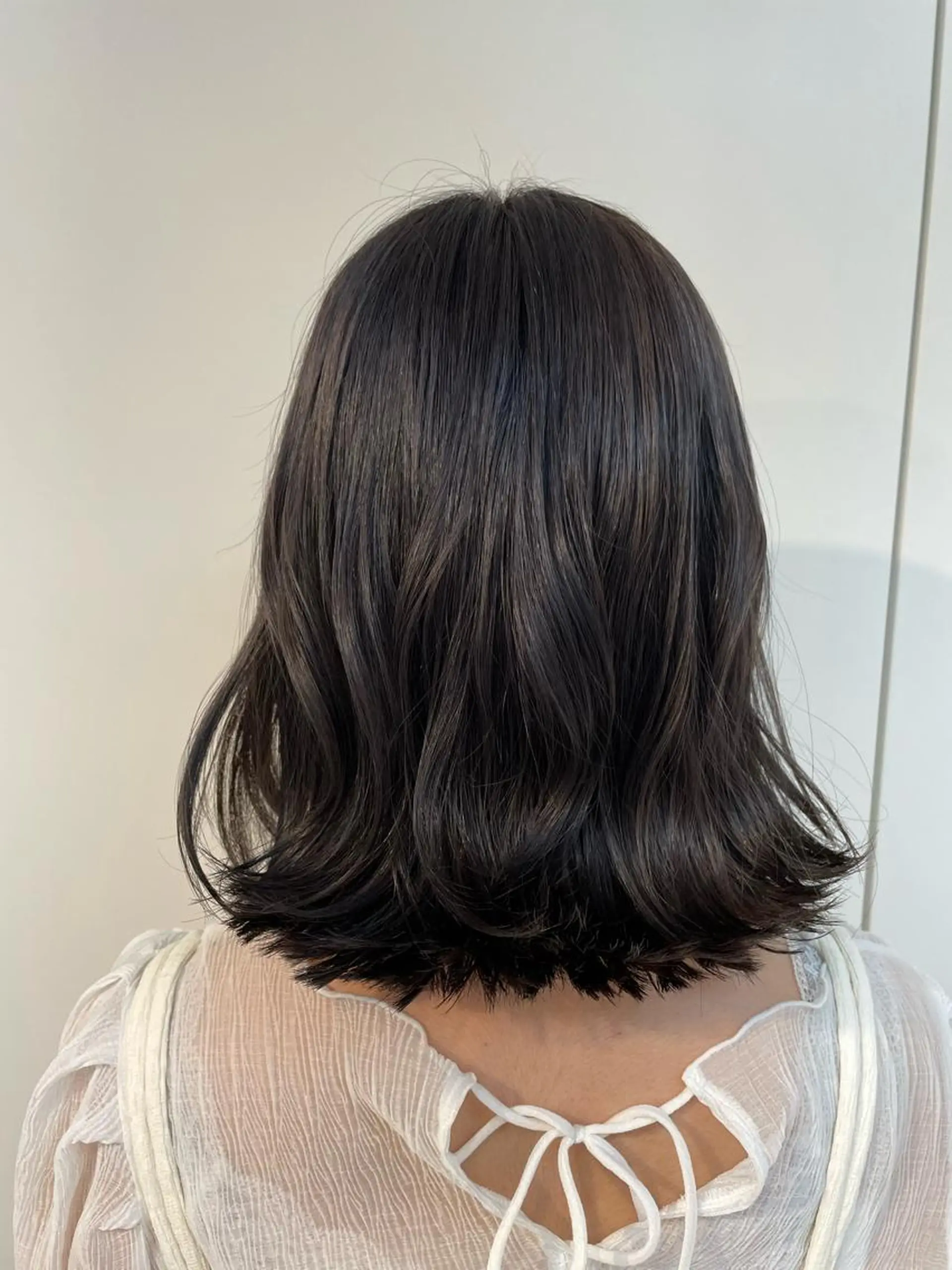 ミディアム カラー 🐬脱白髪染めカラー 清水大世🐬のヘアスタイル