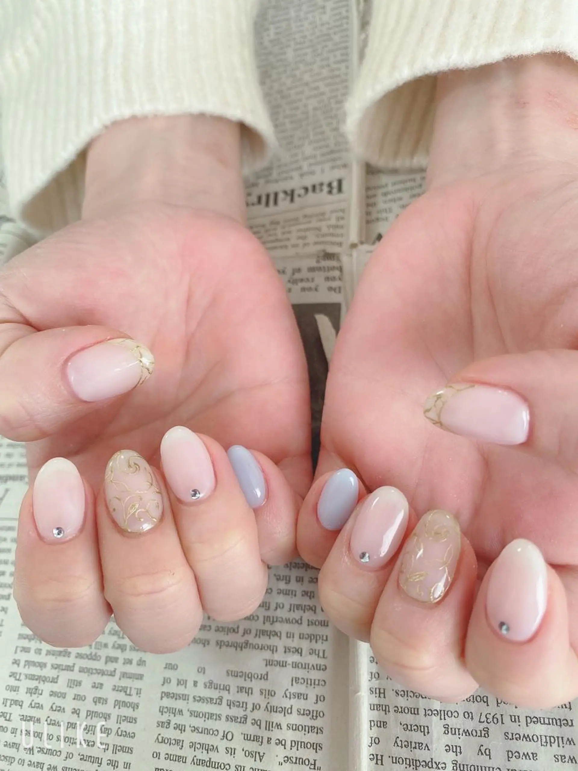 ネイル ハンドネイル ハンドケア 森山 舞のネイルデザイン