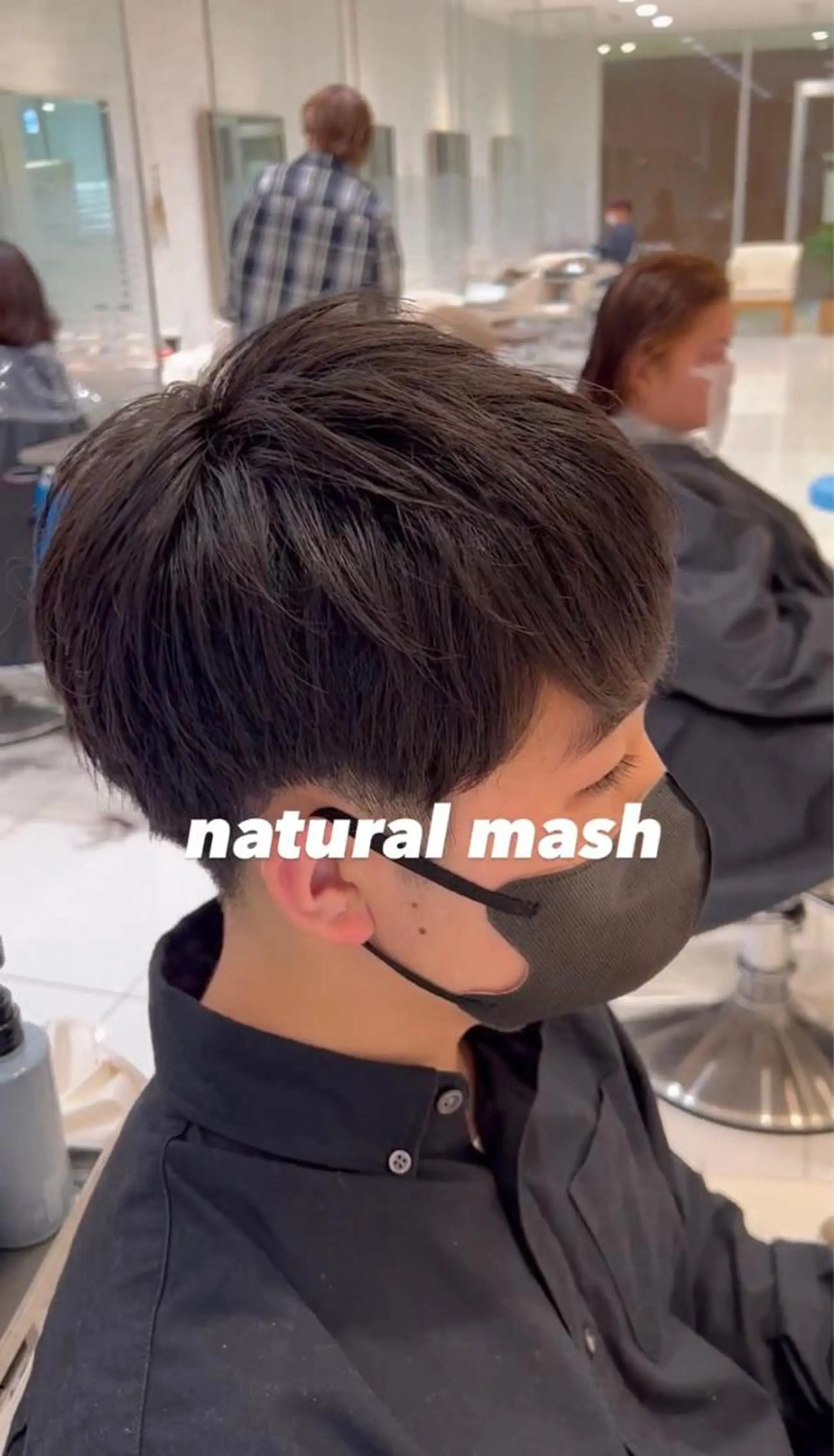 ショート メンズ マッシュ カット 縮毛矯正 メンズ/韓国レイヤー /縮毛矯正/📍爽太のヘアスタイル