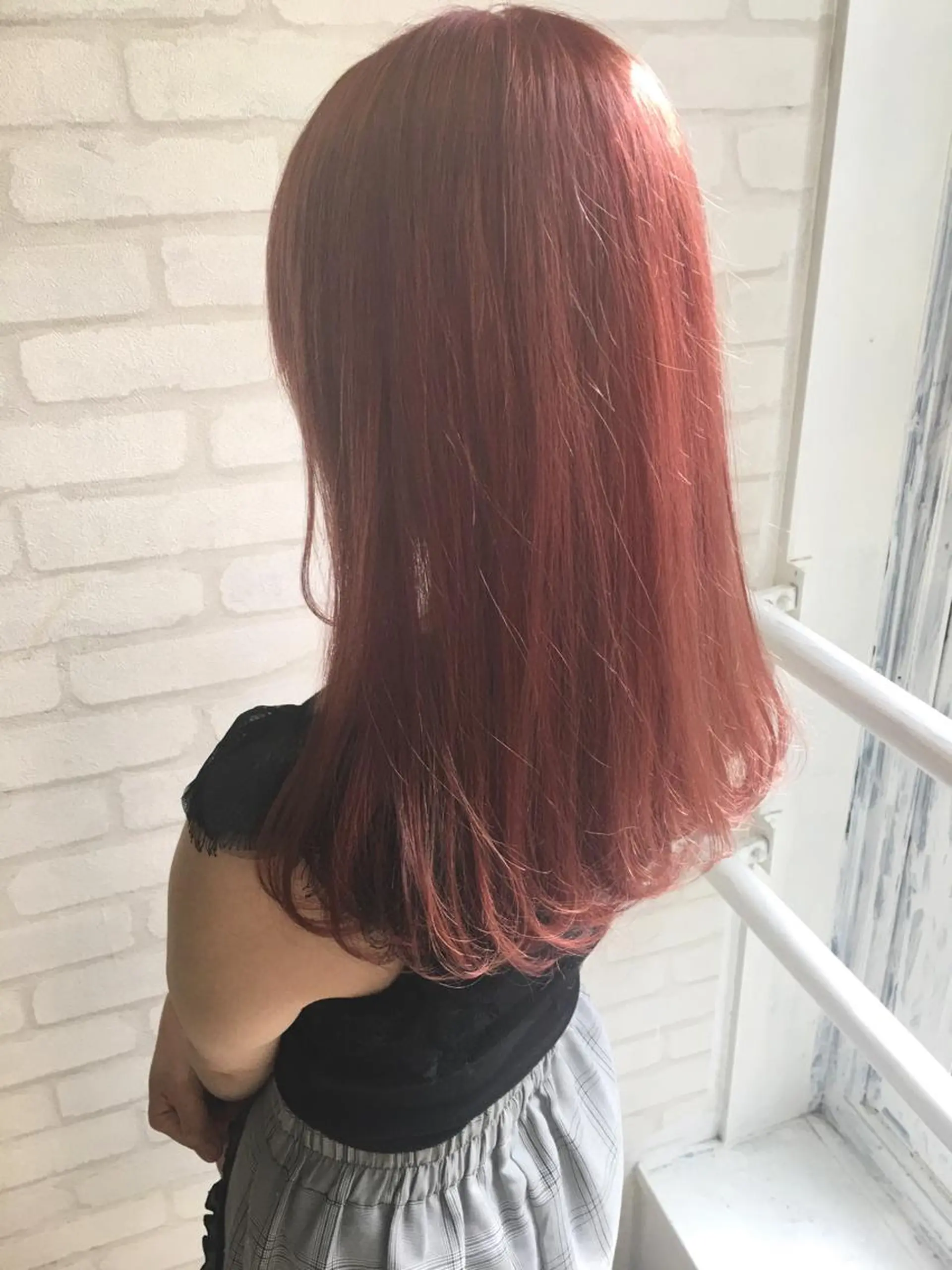 ミディアム カラー ヘアアレンジ エクステの神様 ▫️原島ユウヤ▫️のヘアスタイル