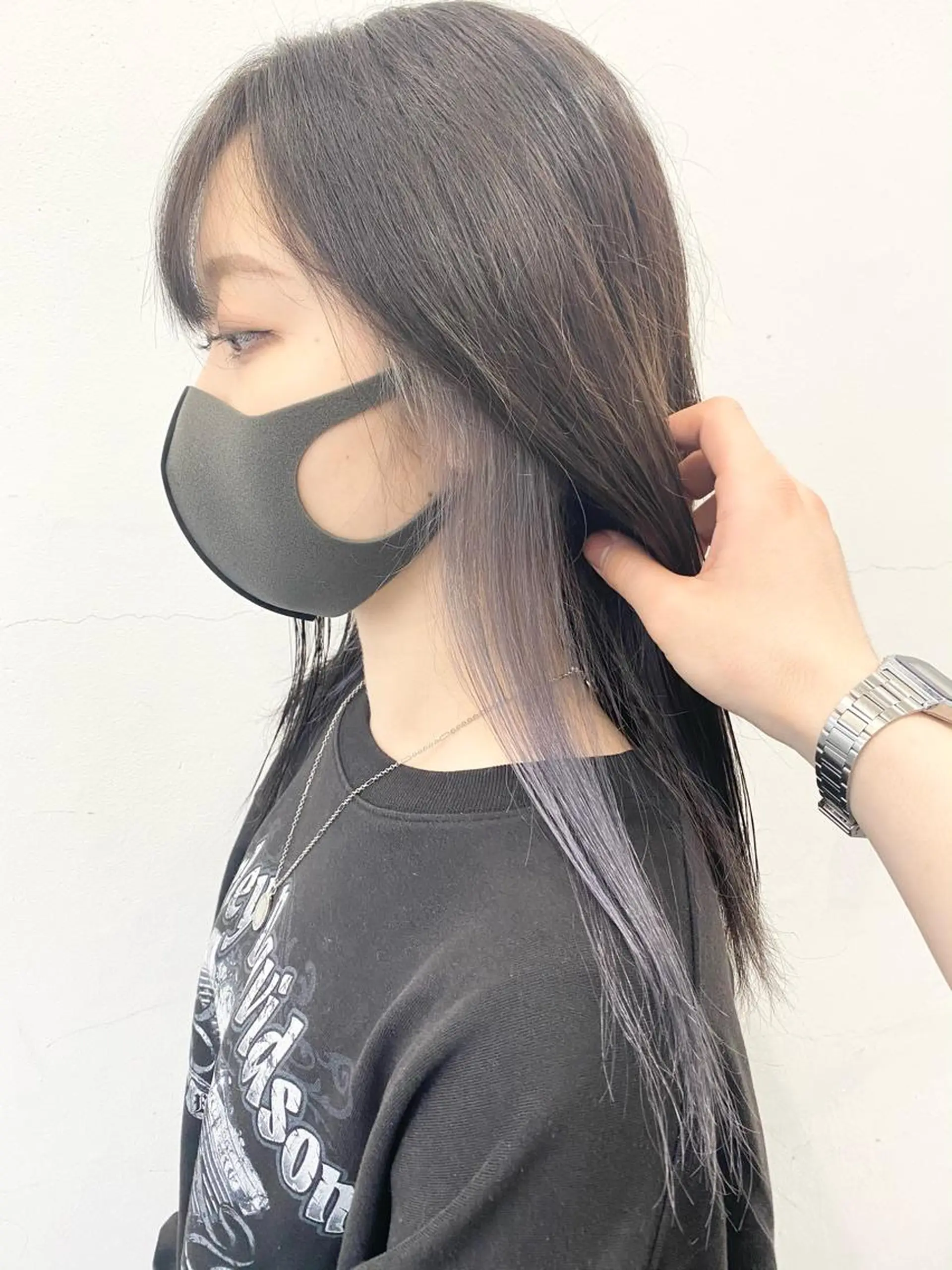 セミロング カラー パーマ ヘアアレンジ メンズ キッズ nico TOKYO 渋谷所属・ブリーチ　ハイトーン 特化🌈フジタハルキのヘアスタイル