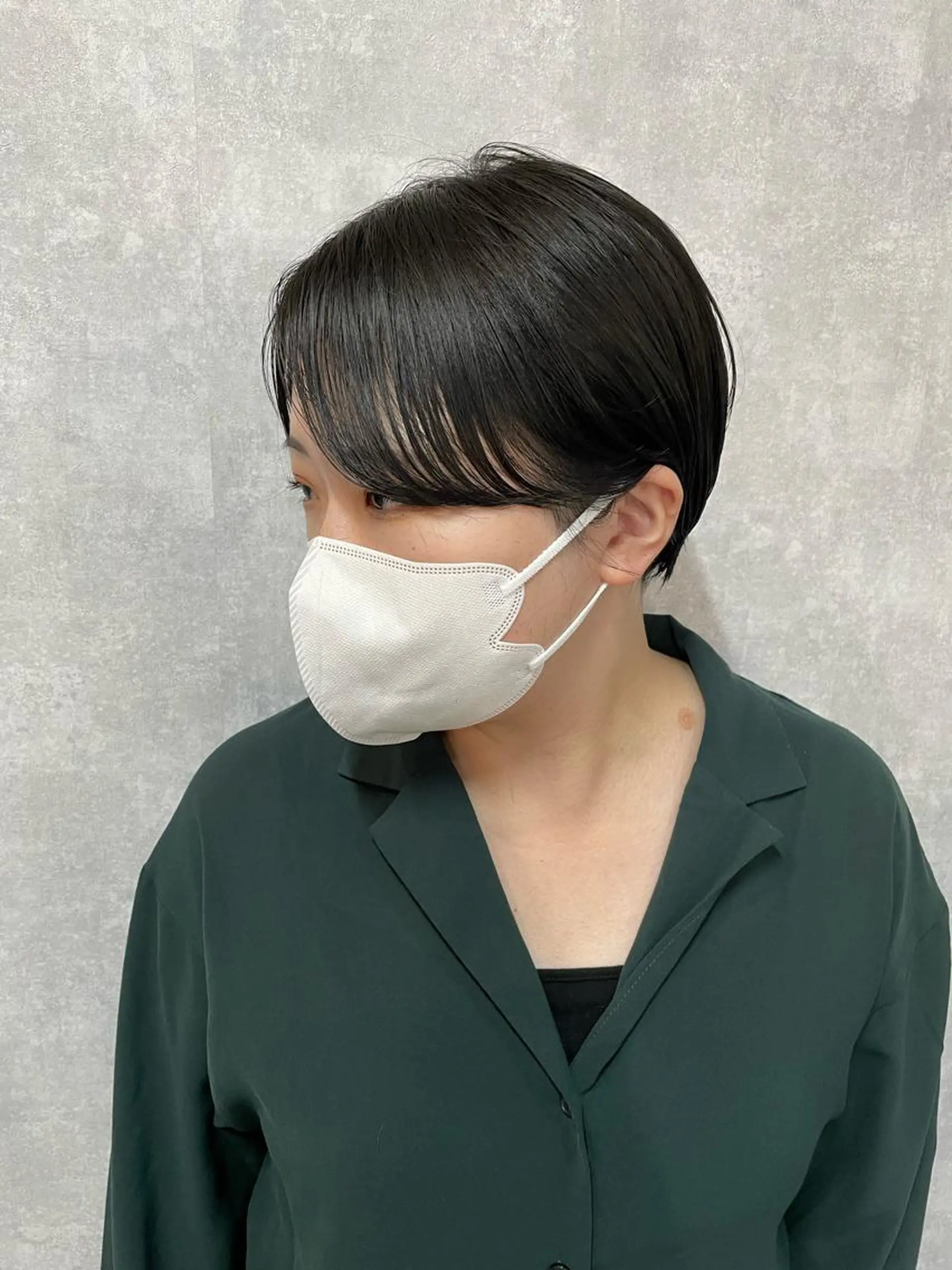 ショート 切りっぱなしボブ ショートボブ ハンサムショート 丸みショート アッシュ カット トリートメント C’LD hair  produce /シールドヘア所属・モテ髪/ボブ/ショー ト/アダチフウトのヘアスタイル