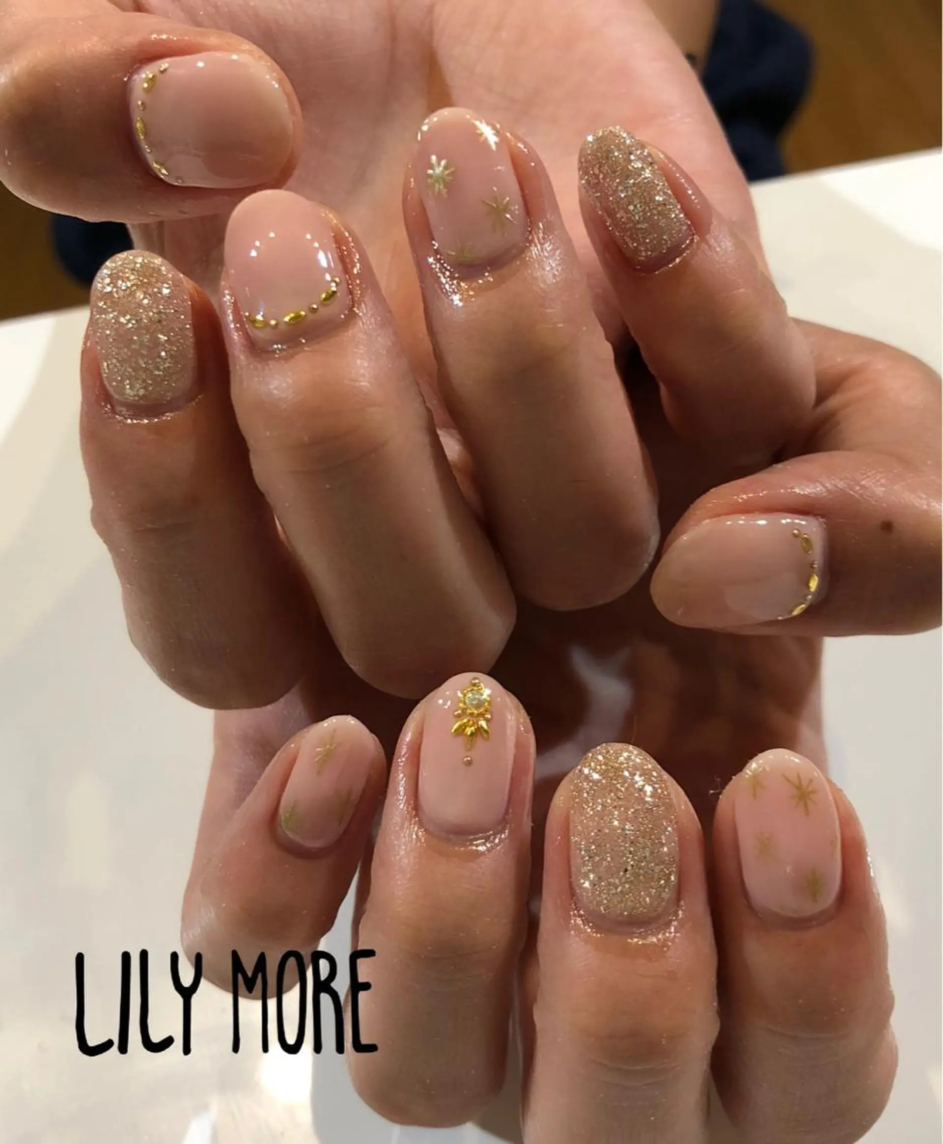 ネイル シンプルネイル Lily closetのネイルデザイン