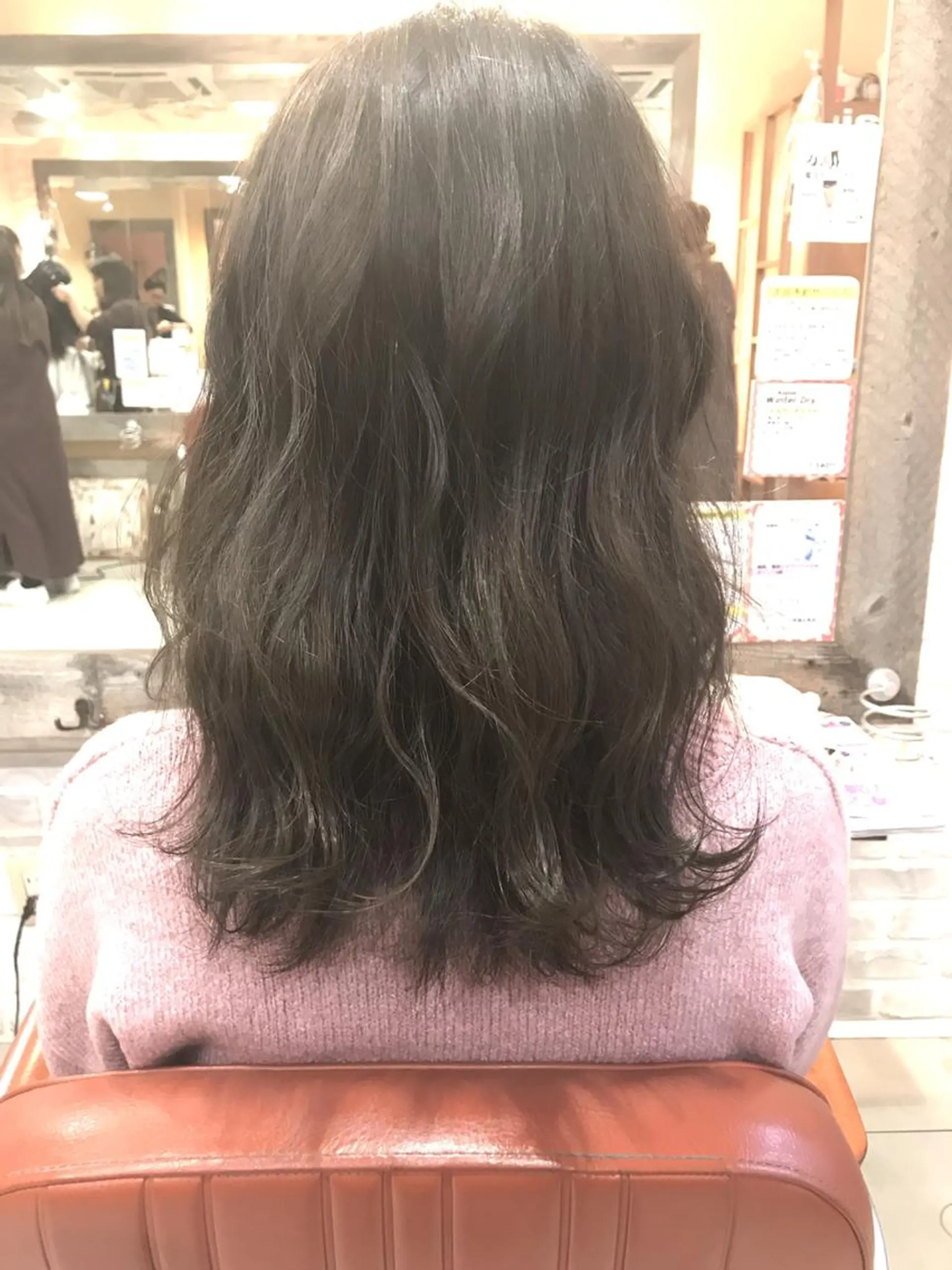 ミディアム カラー ヘアアレンジ 結婚式・ブライダル ミディアムパーマ ボブ くせ毛 外国人風カラー 増子 幹樹のヘアスタイル