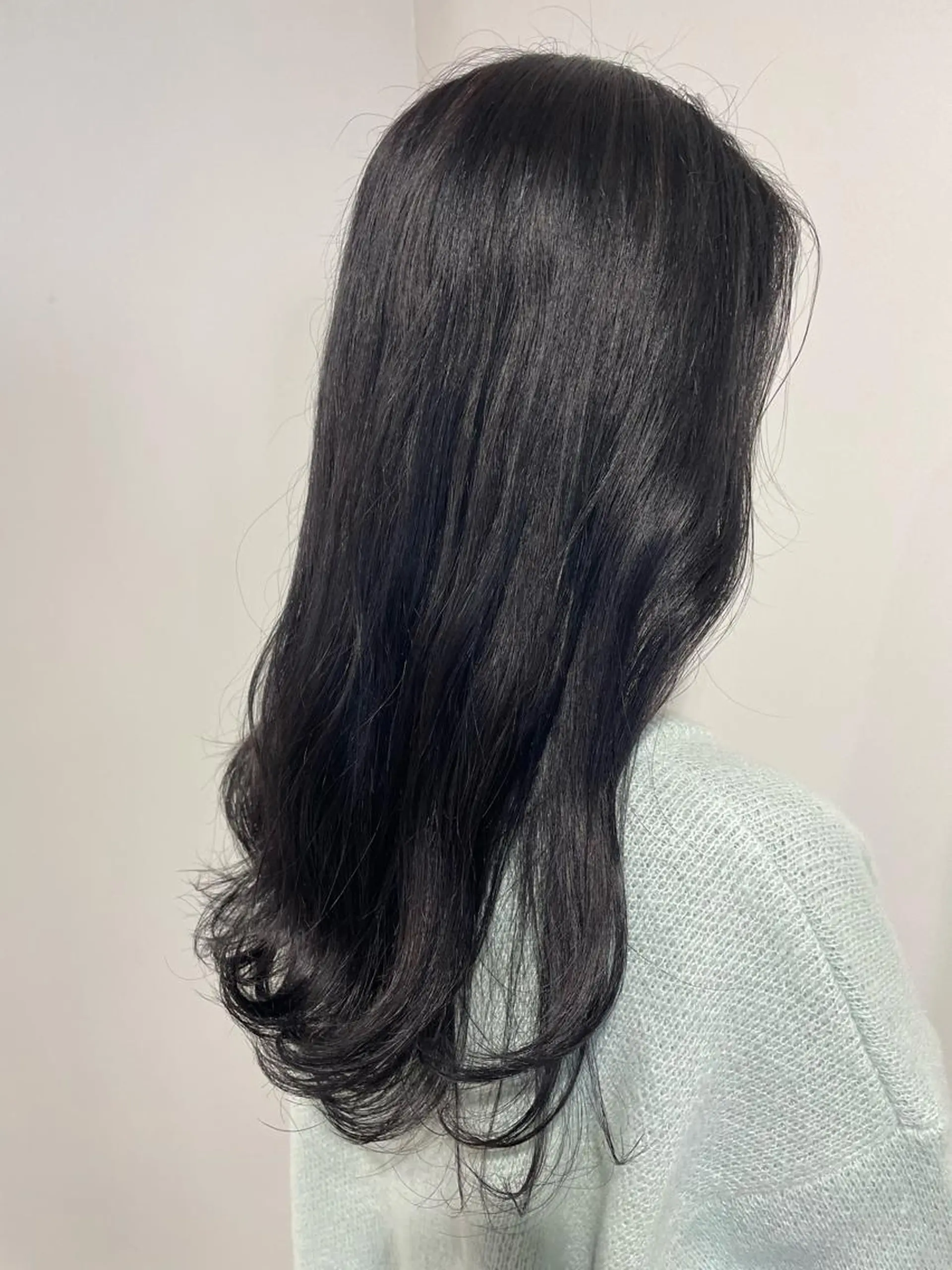 ロング カラー カット ヘアカラー あずま みゆのヘアスタイル