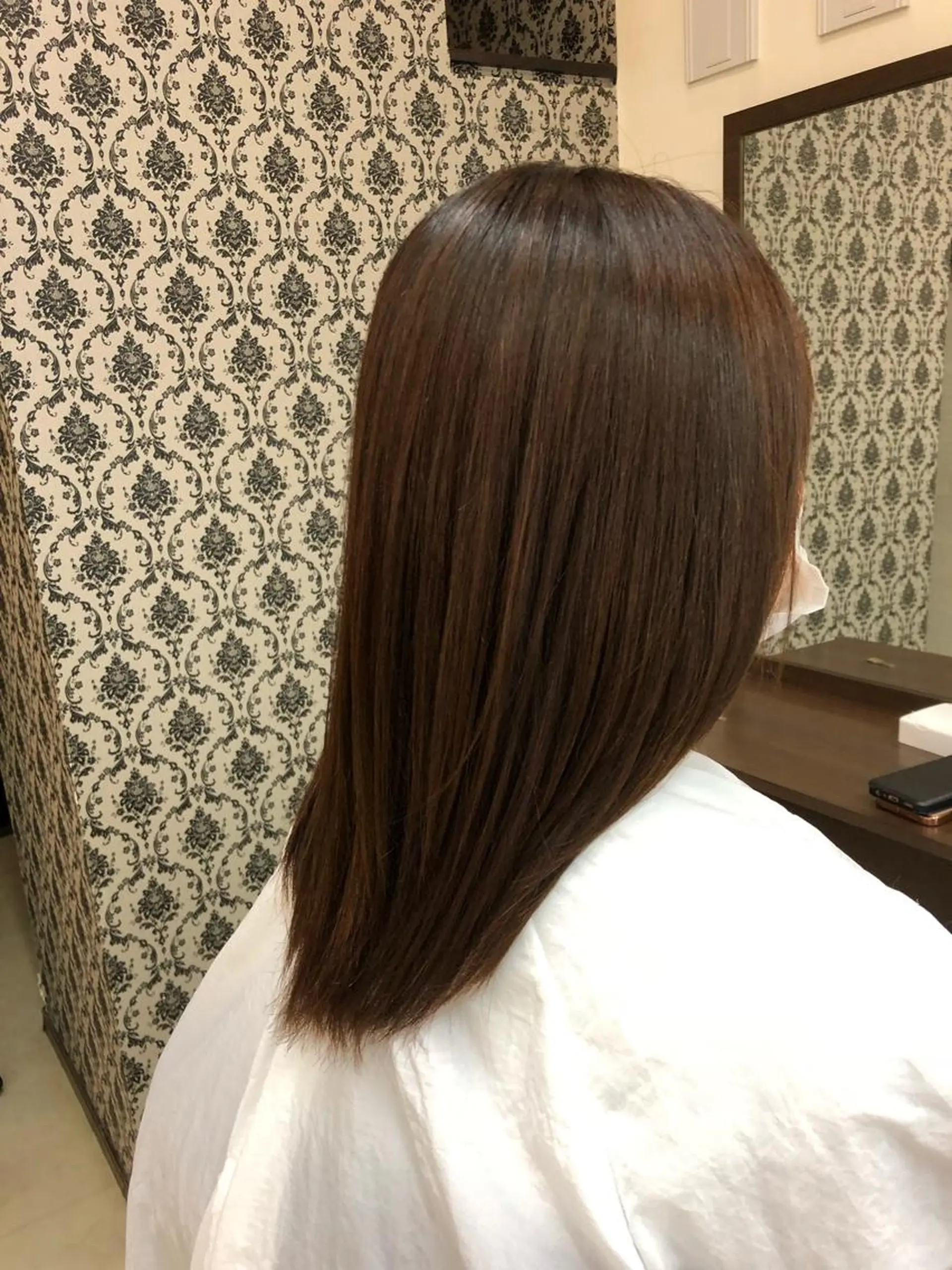 セミロング 髪質改善 SOA FLEAR 高濃度水素専門ノンダメージサロン（R）所属・SOA FLEAR Tsuyoshiのヘアスタイル