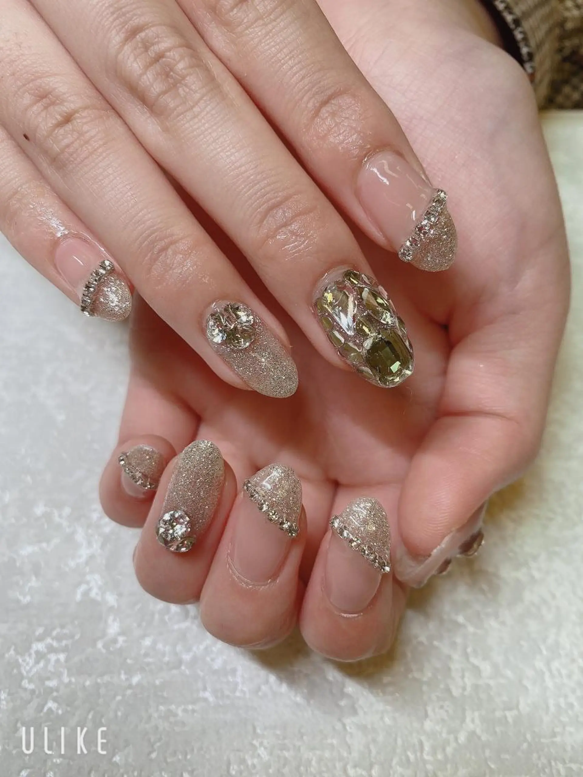 ミディアム ハンドネイル JNA認定講師🌸 RIEのネイルデザイン