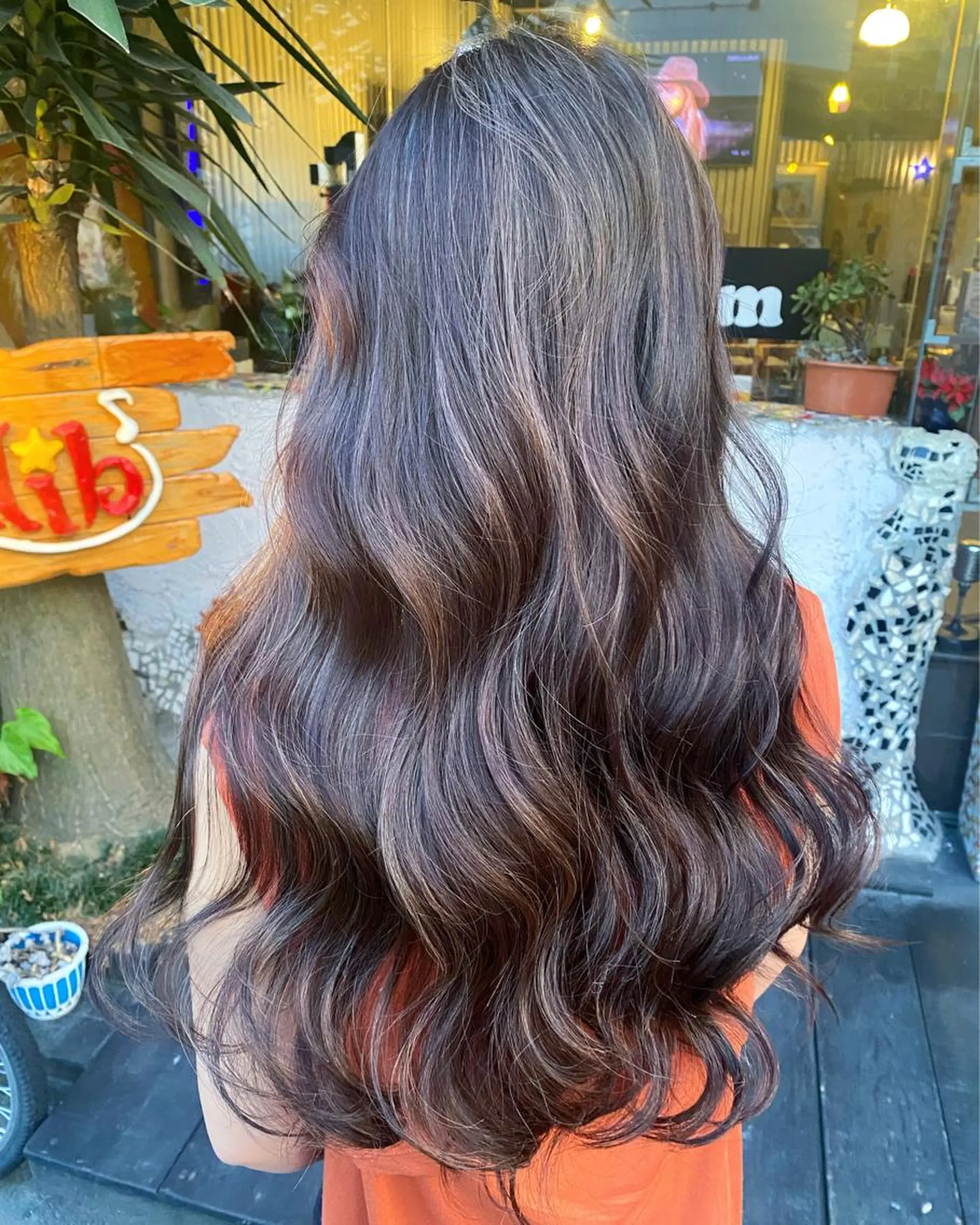 ロング カラー ヘアカラー 玉木 育実のヘアスタイル