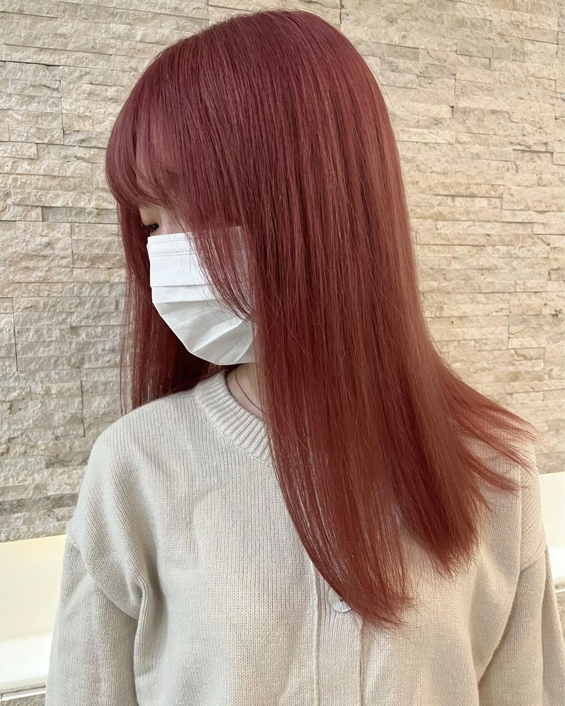 ロング カット ヘアカラー トリートメント ヘアセット 韓国/インナーカラー 🍑YUI🍑のヘアスタイル