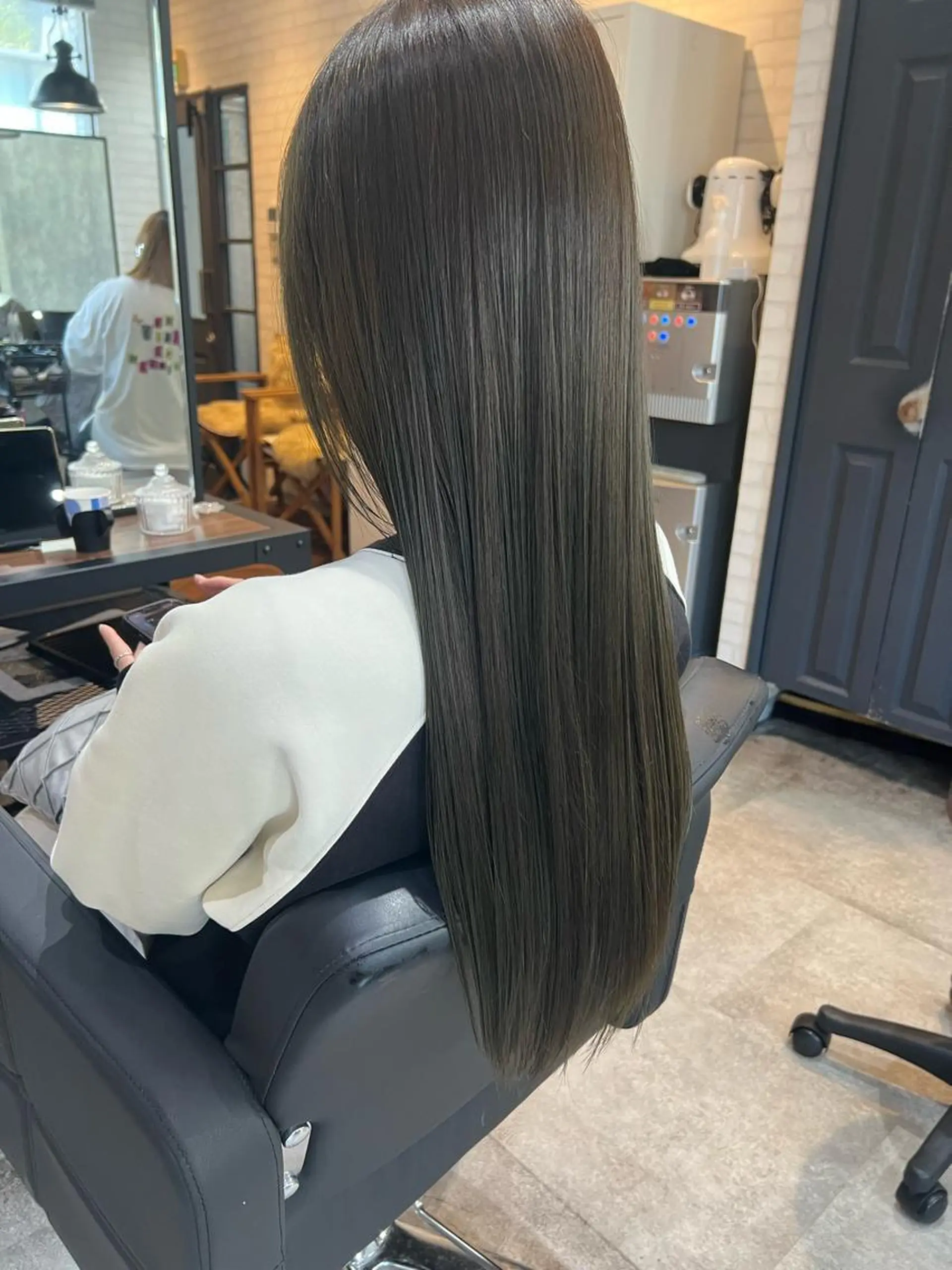 ロング カラー ベージュカラー 福田　洋樹 /  zina博多のヘアスタイル