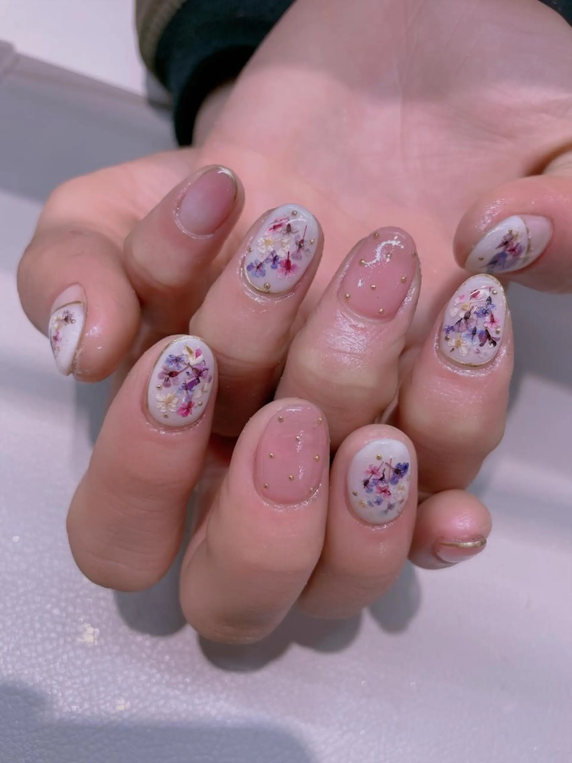 ネイル 長さだし専門店 M2　rikaのネイルデザイン