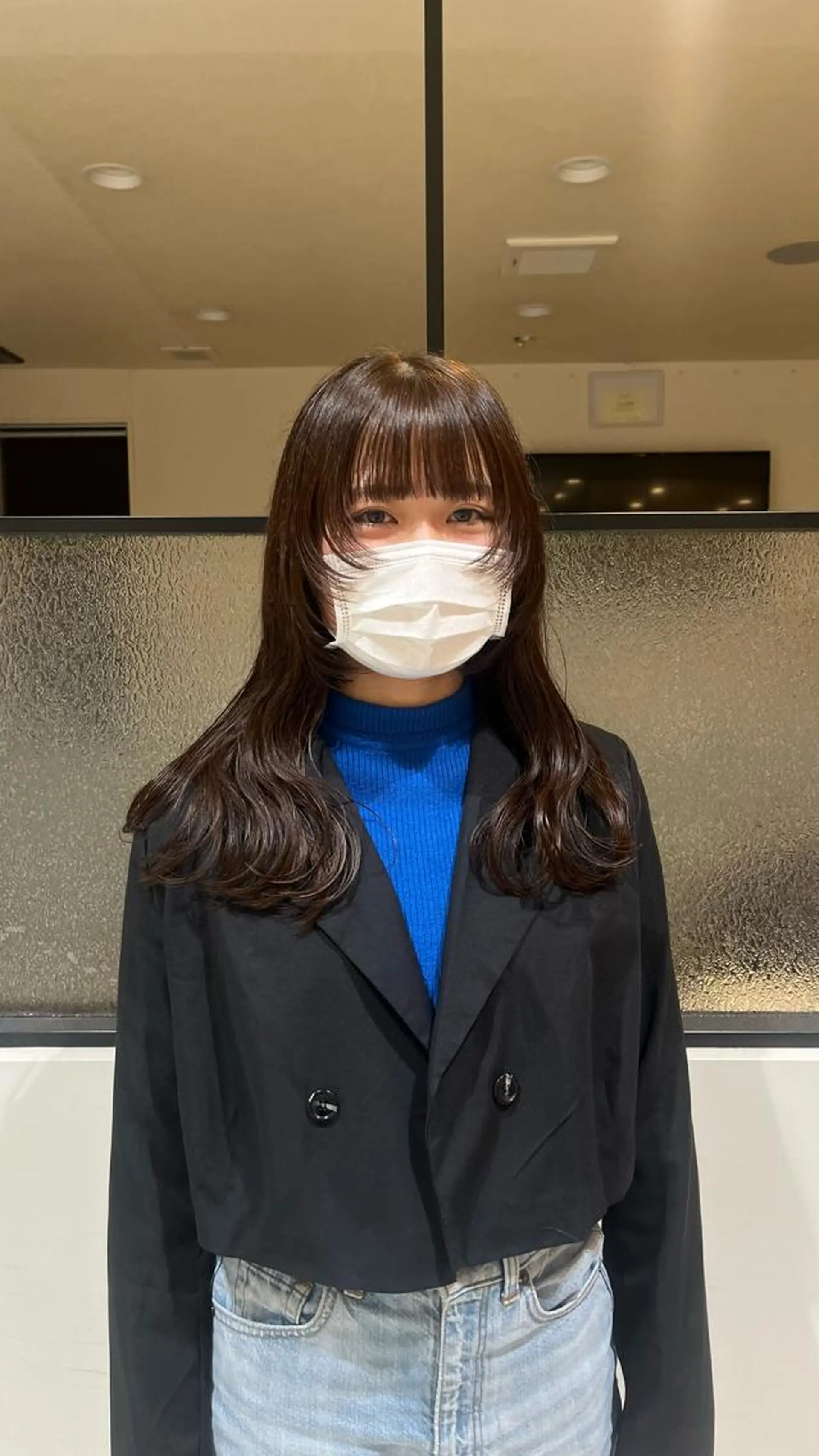 ロング 服部 沙弥佳のヘアスタイル