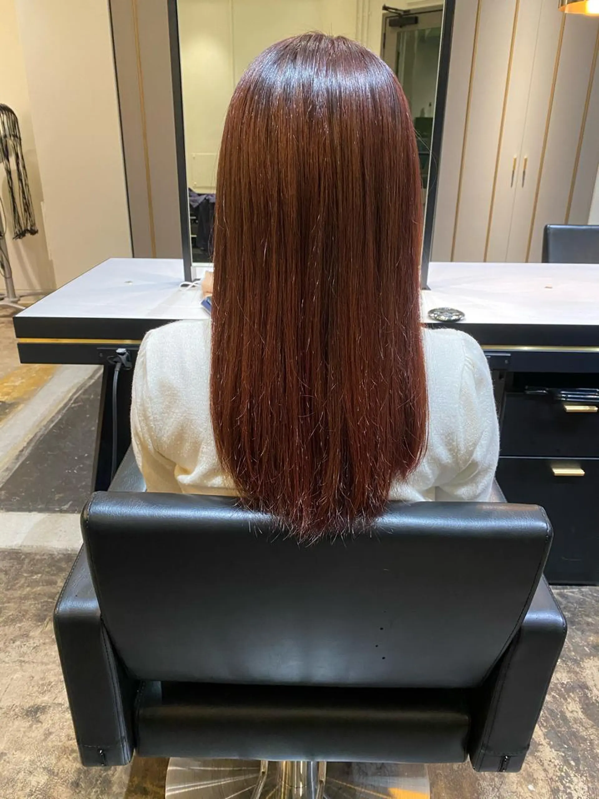 カラー 縮毛矯正 美髪×髪質改善 🖤Yukineのヘアスタイル