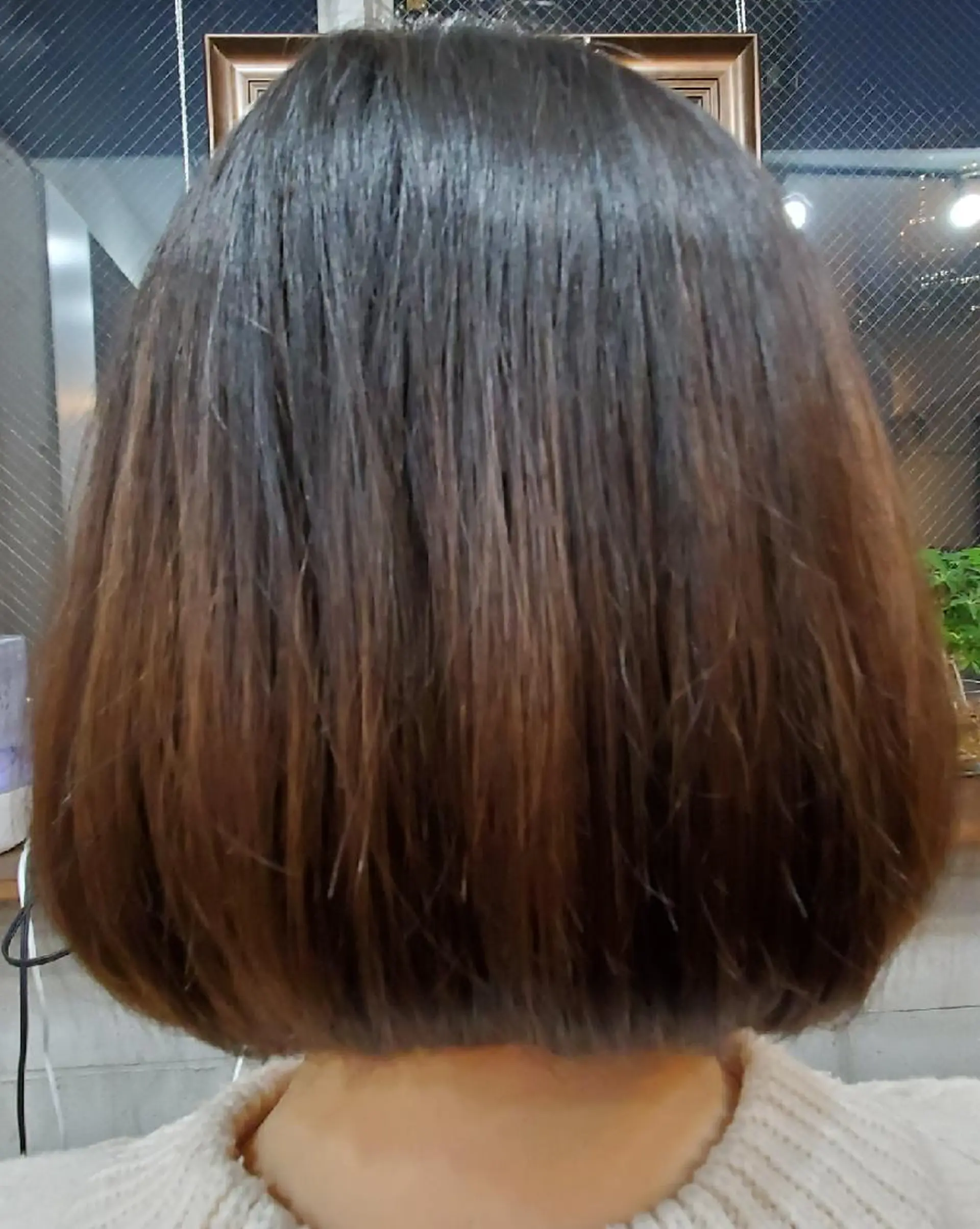 ミディアム ボブ S. ERIのヘアスタイル