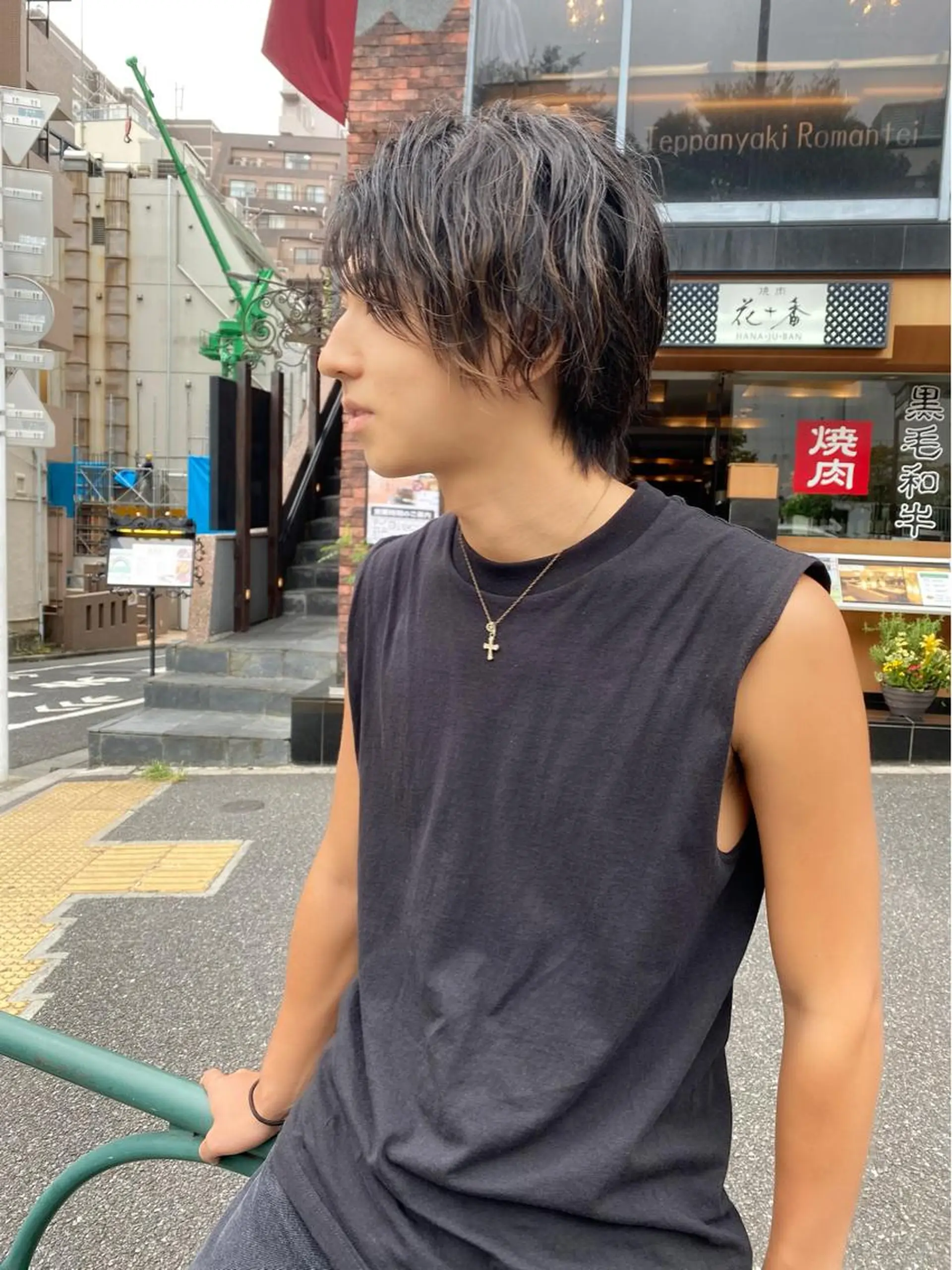 ショート メンズ 👑圧倒的カラー👑 佐々木祐希のヘアスタイル